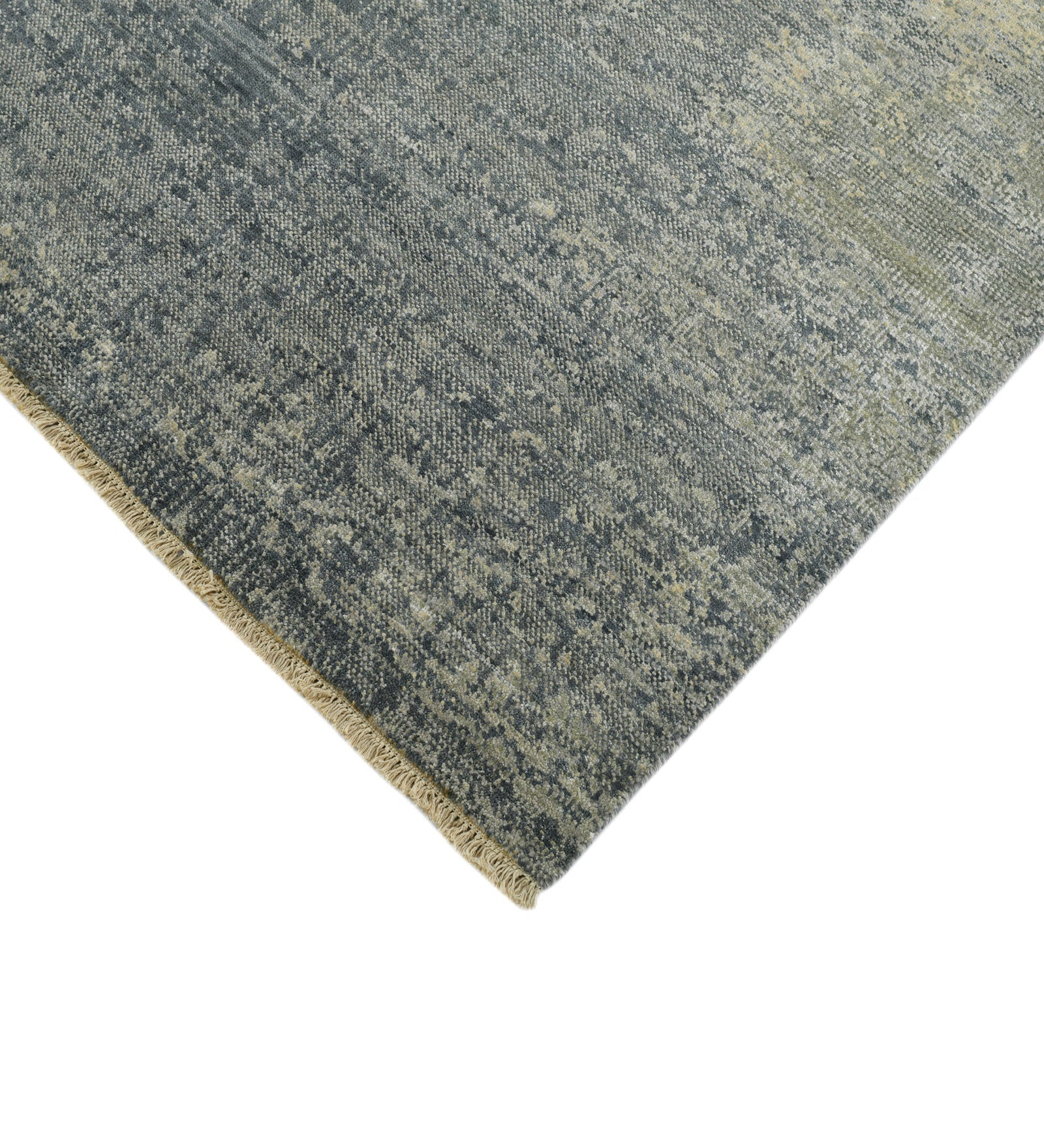 Dazzle Modern Pattern Hand Knotted Rectangle Anti-Skid Designer Carpet, Prayer Rug For Office Cabins, Small Living Spaces - 2'X3' Saraswati Global
