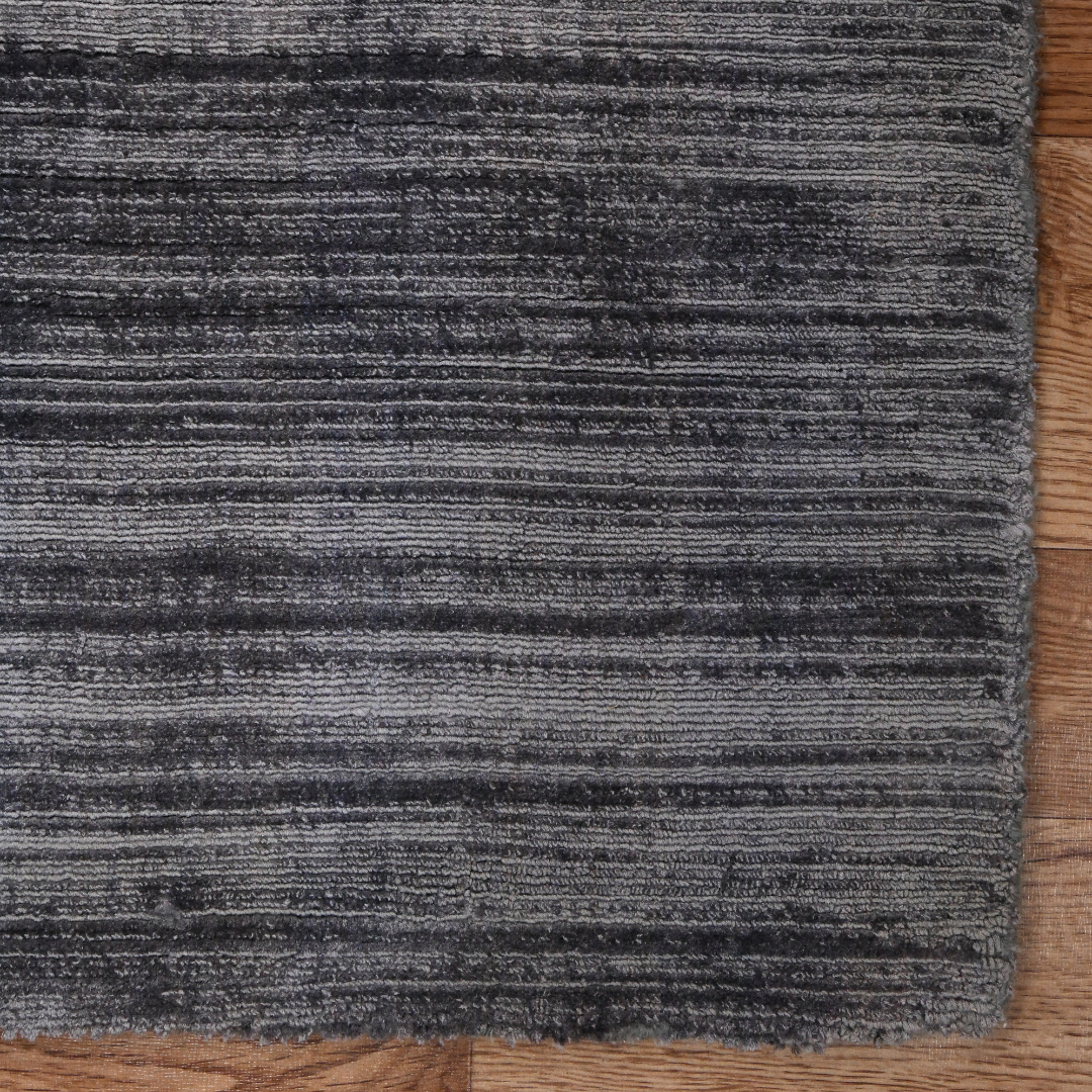 Affinity Solid Pattern Hand Woven Rectangle Anti-Skid Designer Carpet, Prayer Rug For Office Cabins, Small Living Spaces - 2'x3' Saraswati Global