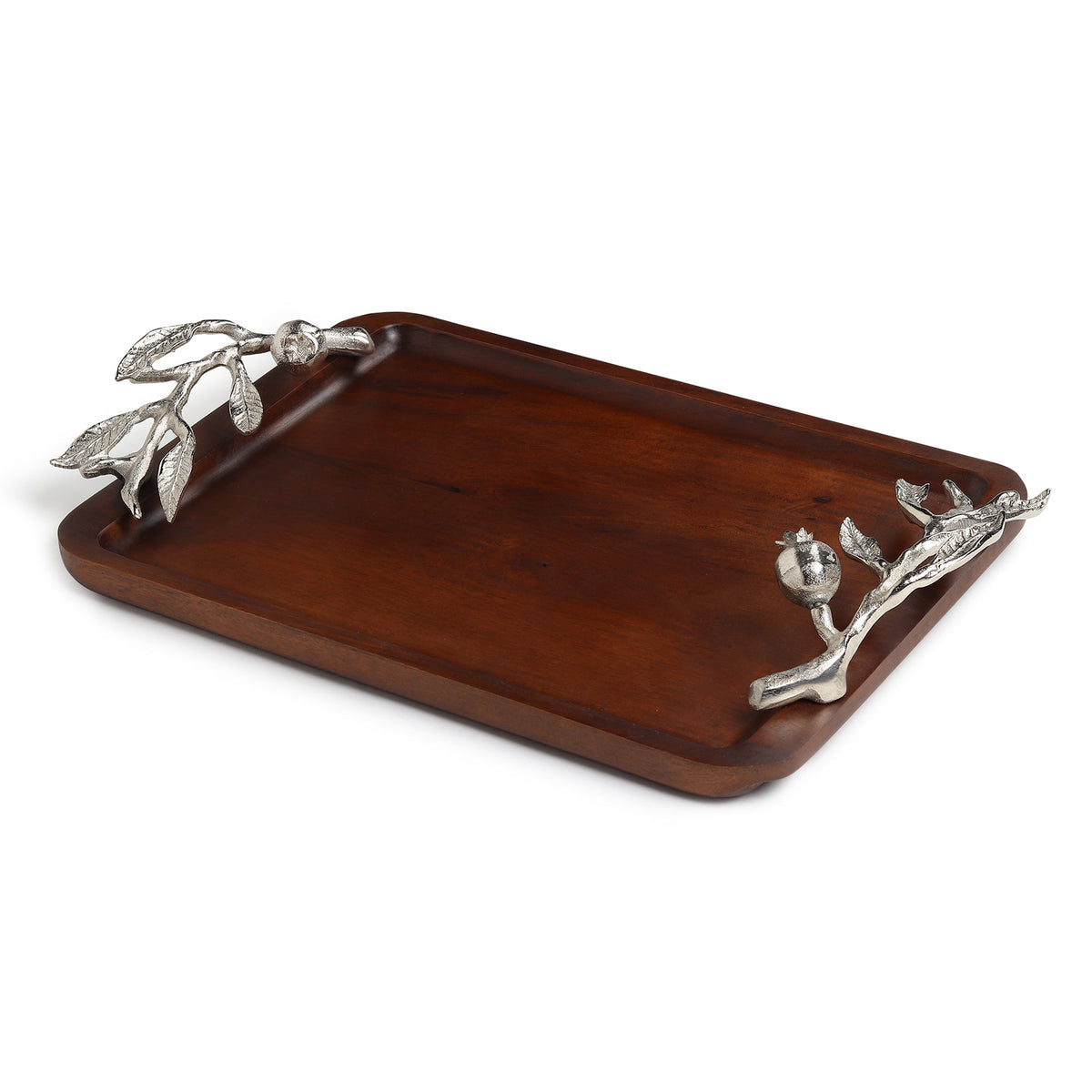Pomegranate tray gold M.M.I. OVERSEAS
