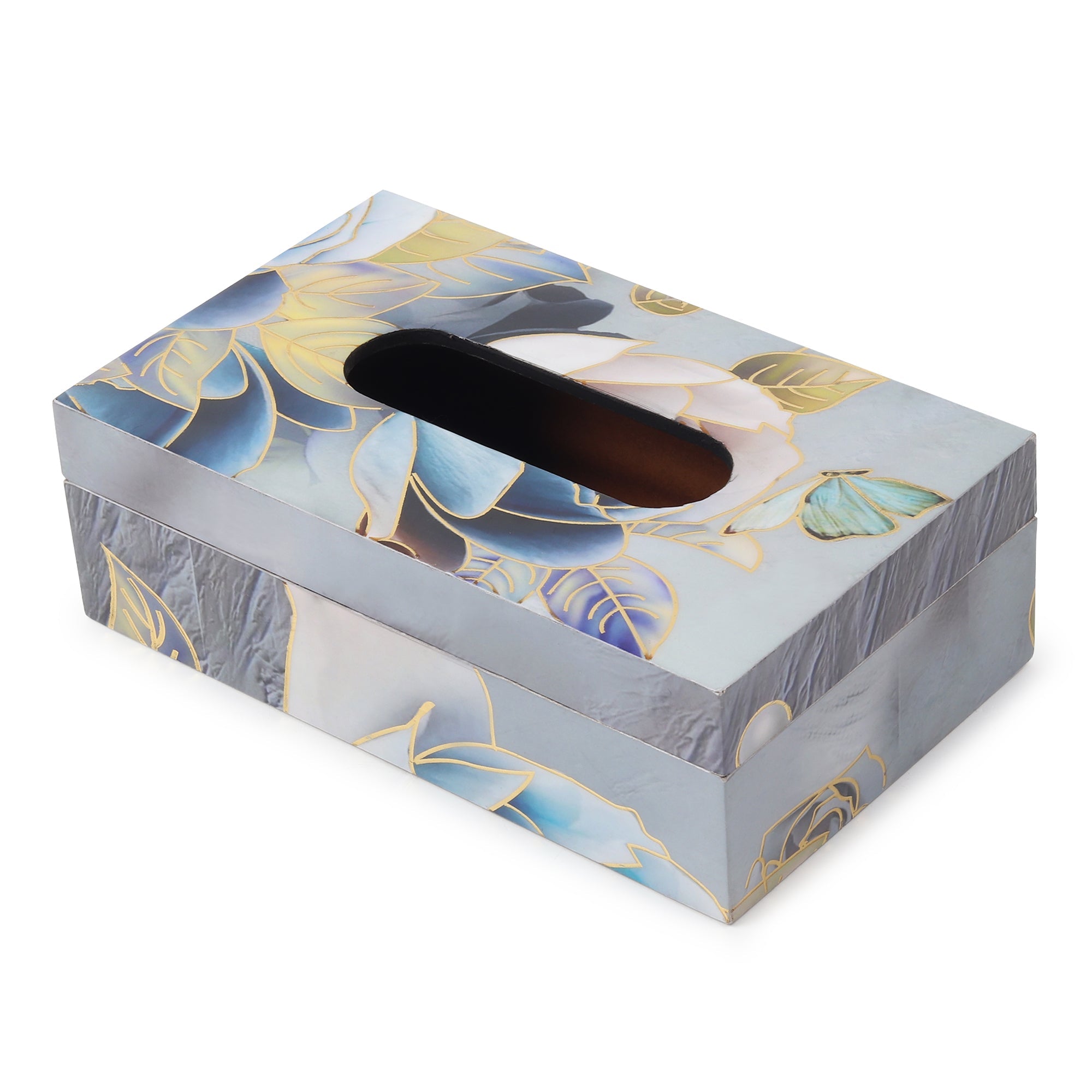 Azure Whisper Tissue Box M.M.I. OVERSEAS