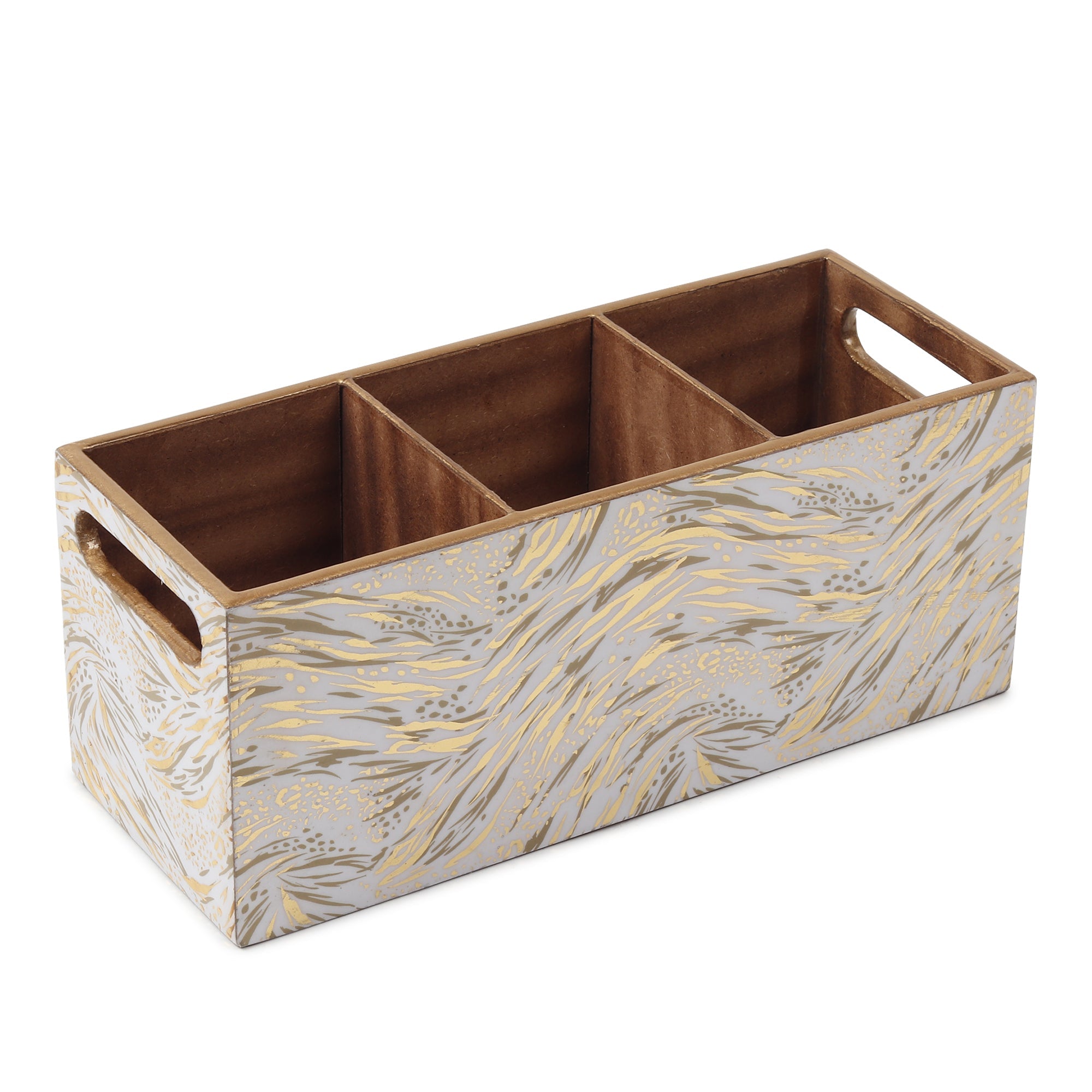 Zivra Gold Cutlery holder M.M.I. OVERSEAS