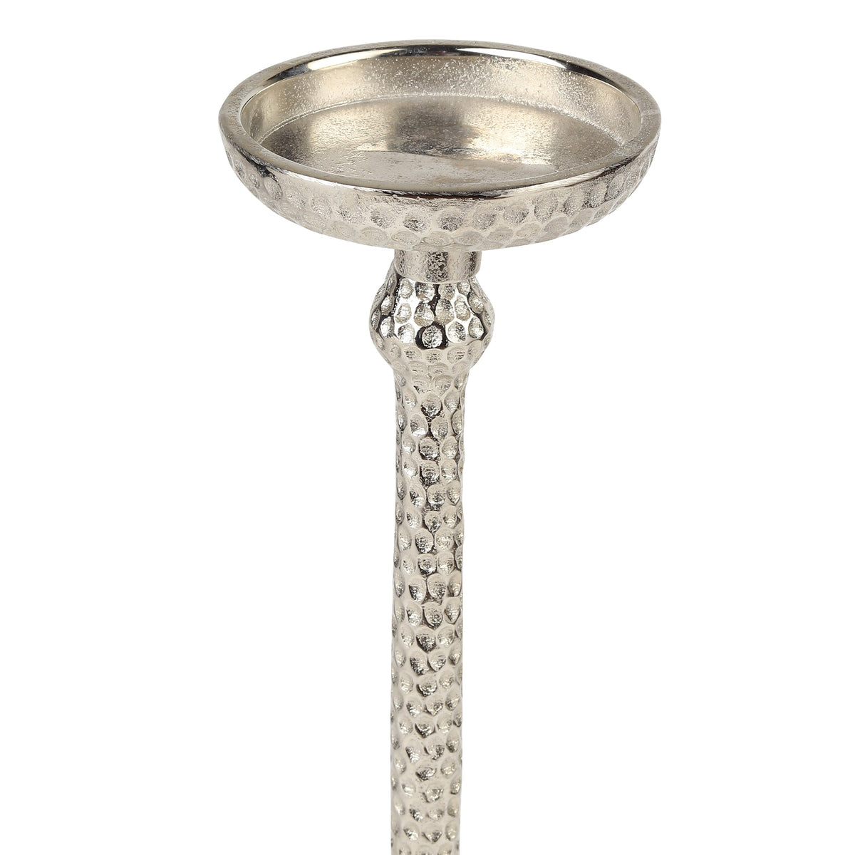 Harrington Large Silver candle holder M.M.I. OVERSEAS