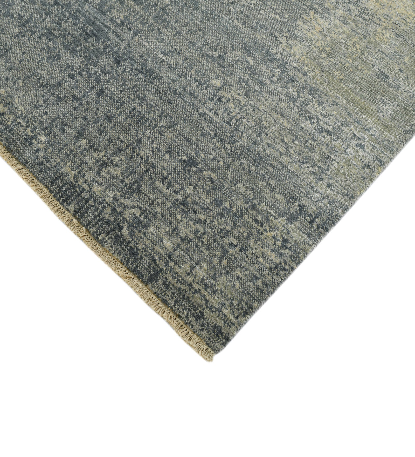 Dazzle Modern Pattern Hand Knotted Rectangle Anti-Skid Designer Carpet, Prayer Rug For Office Cabins, Small Living Spaces - 4'x6'