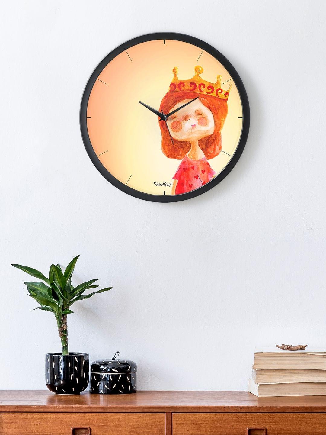 Snooty princess Multicolor Wall Clock - Ouch Cart