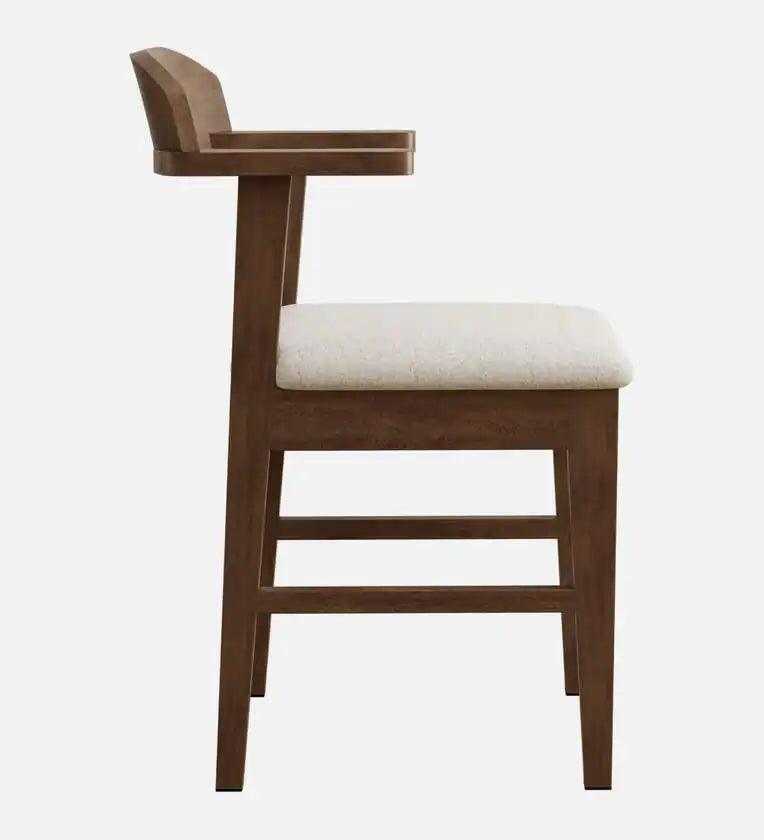 Solid Wood 4 Seater Dining Set In Marble Finish - Ouch Cart