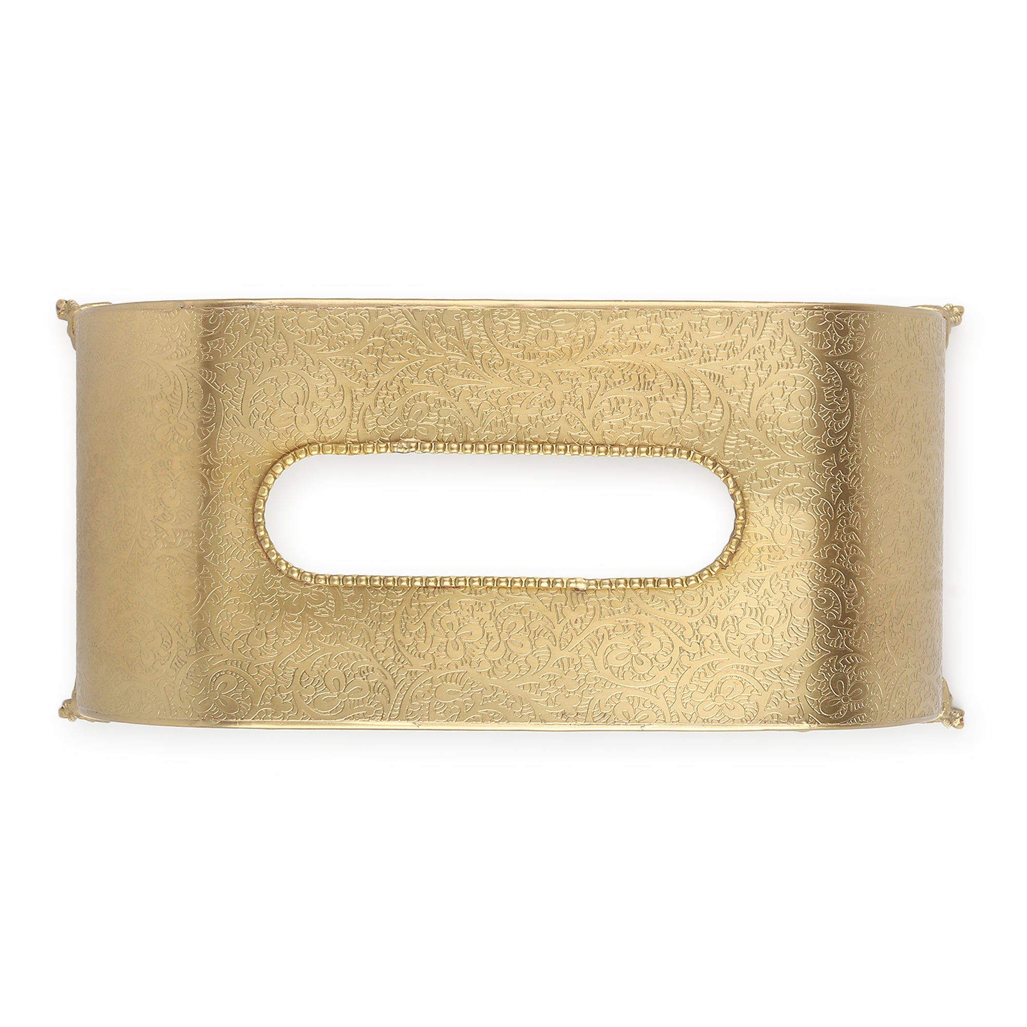 Sleek Slant Square Crystal Tissue Holder - OUCHCART