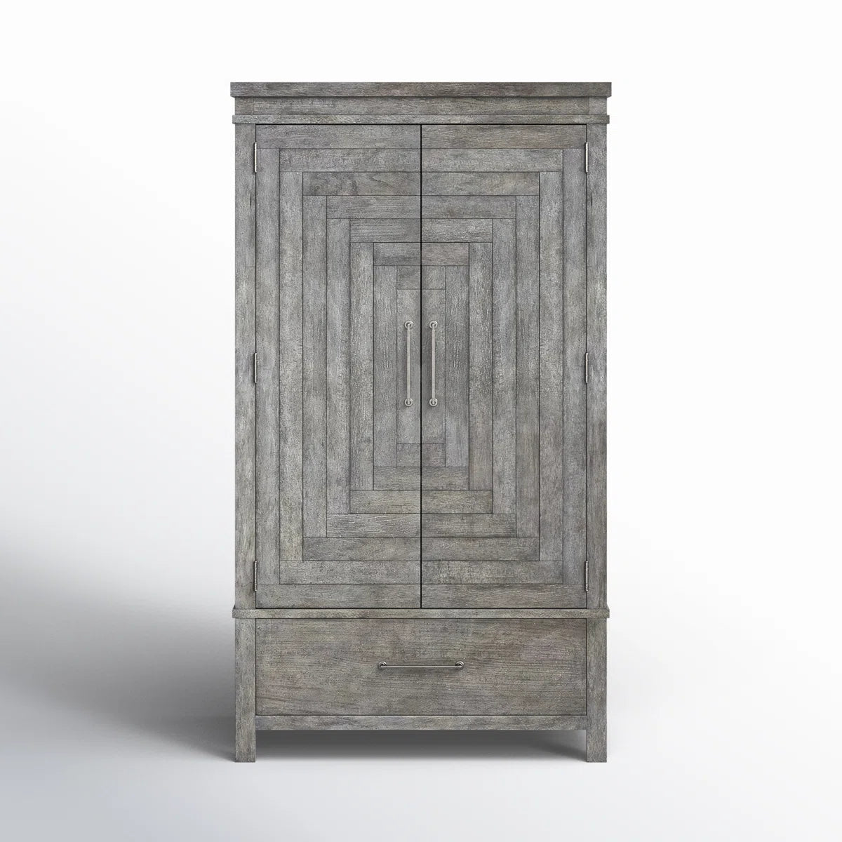 Elle Bedroom Armoire – Space-Saving Wardrobe Closet with Ample Storage OUCH CART