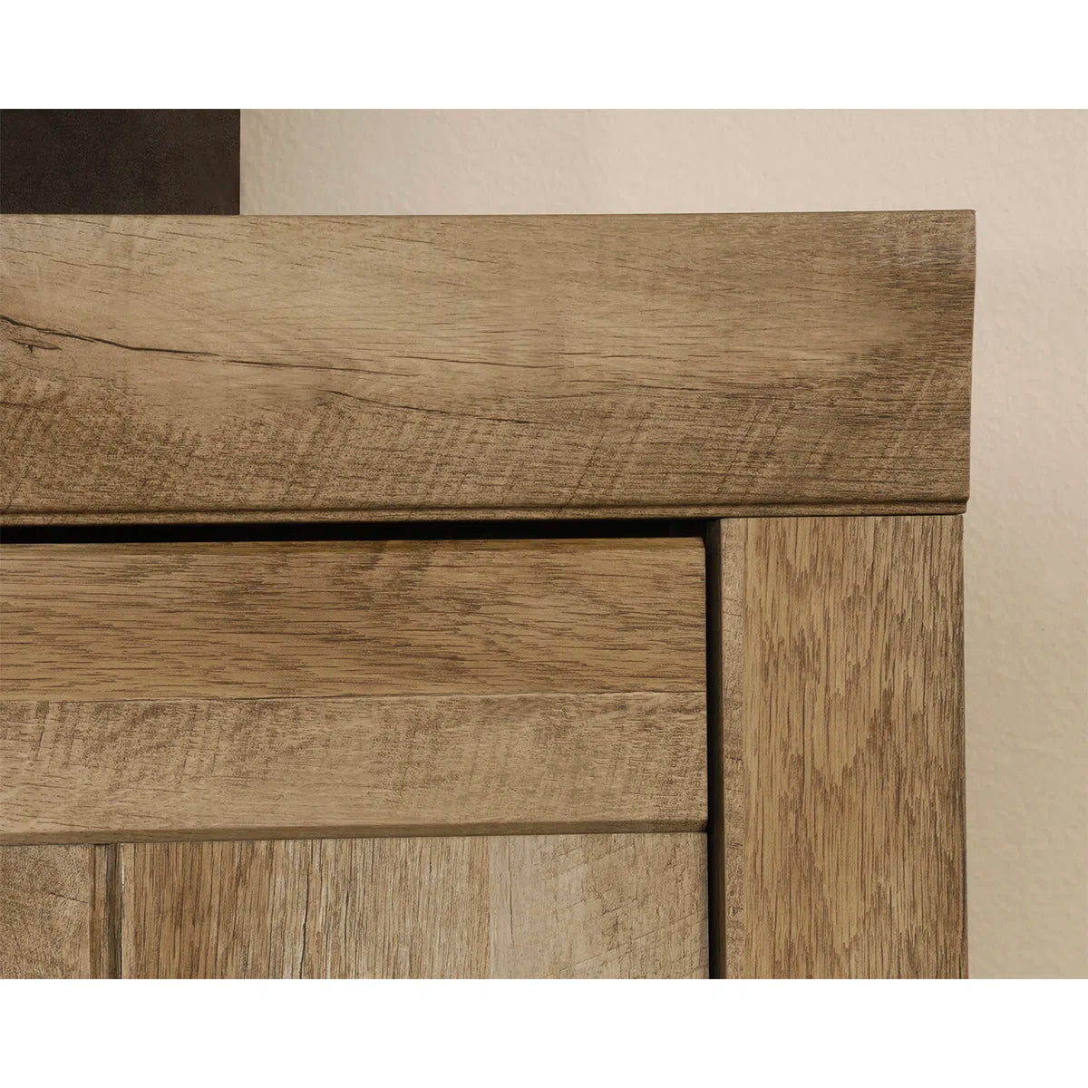 Fullon Wide Wooden Storage Cabinet – Contemporary Organizer with Shelves & Doors