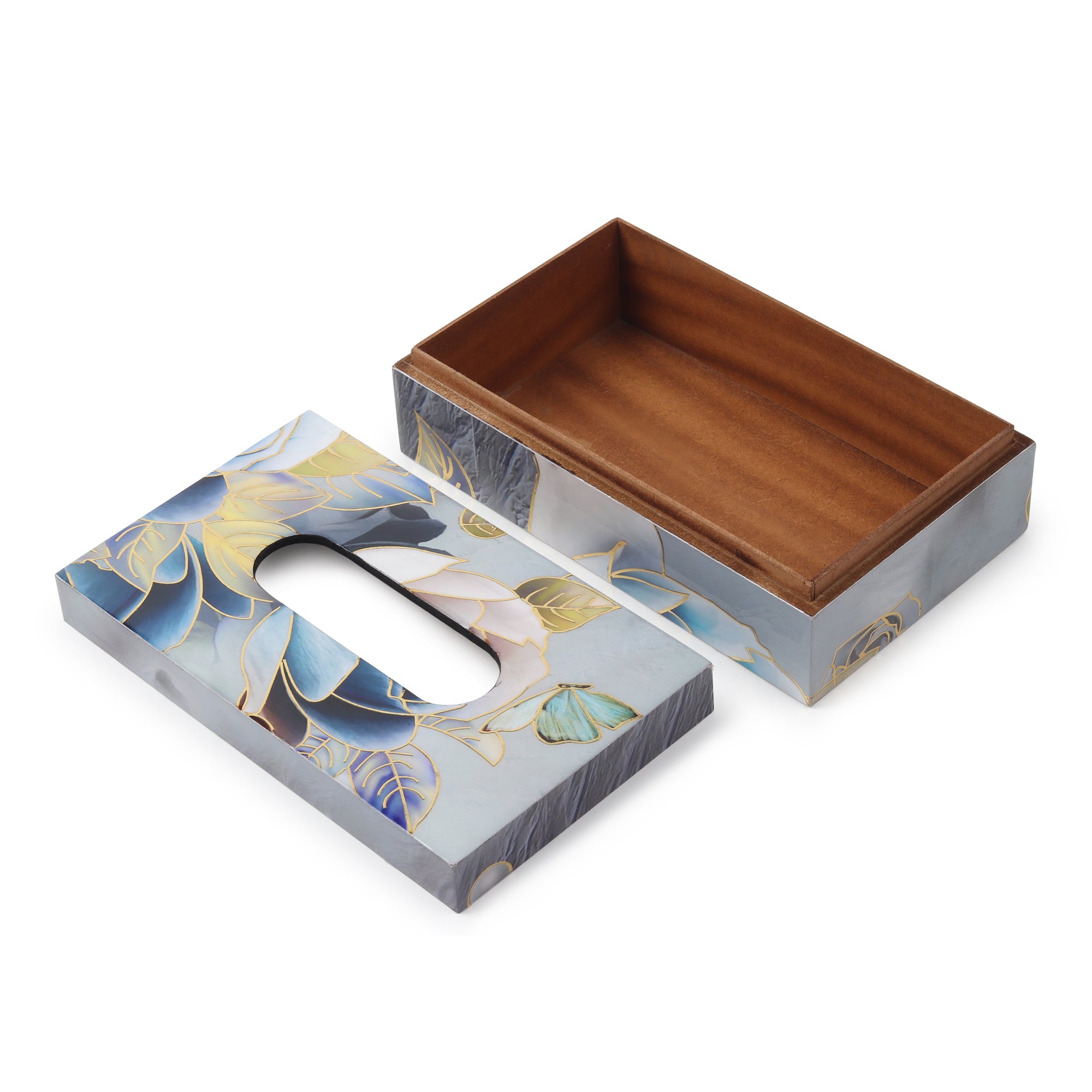 Azure Whisper Tissue Box