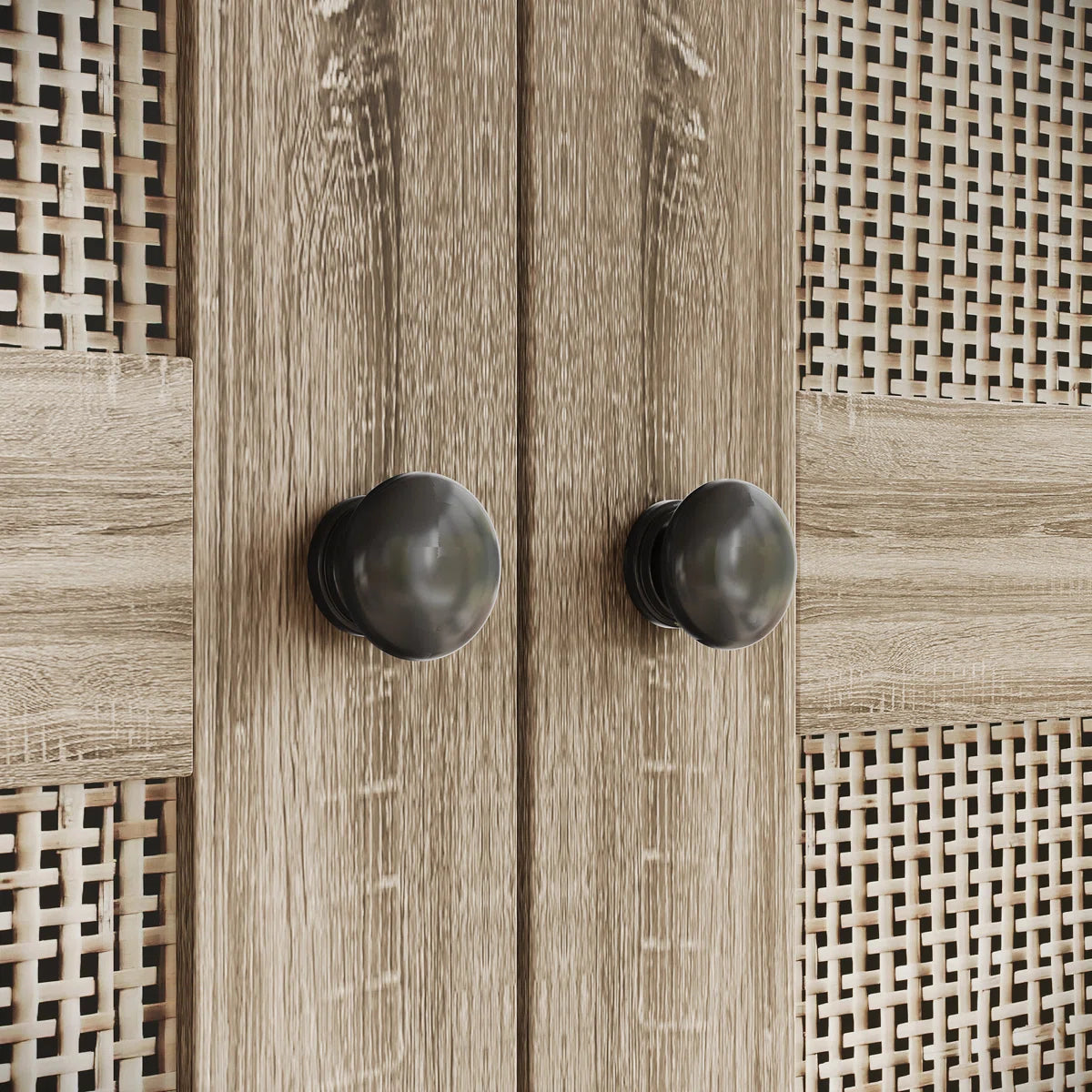 Coleridge Wardrobe Armoire – Elegant Solid Wood Storage Cabinet for Bedroom