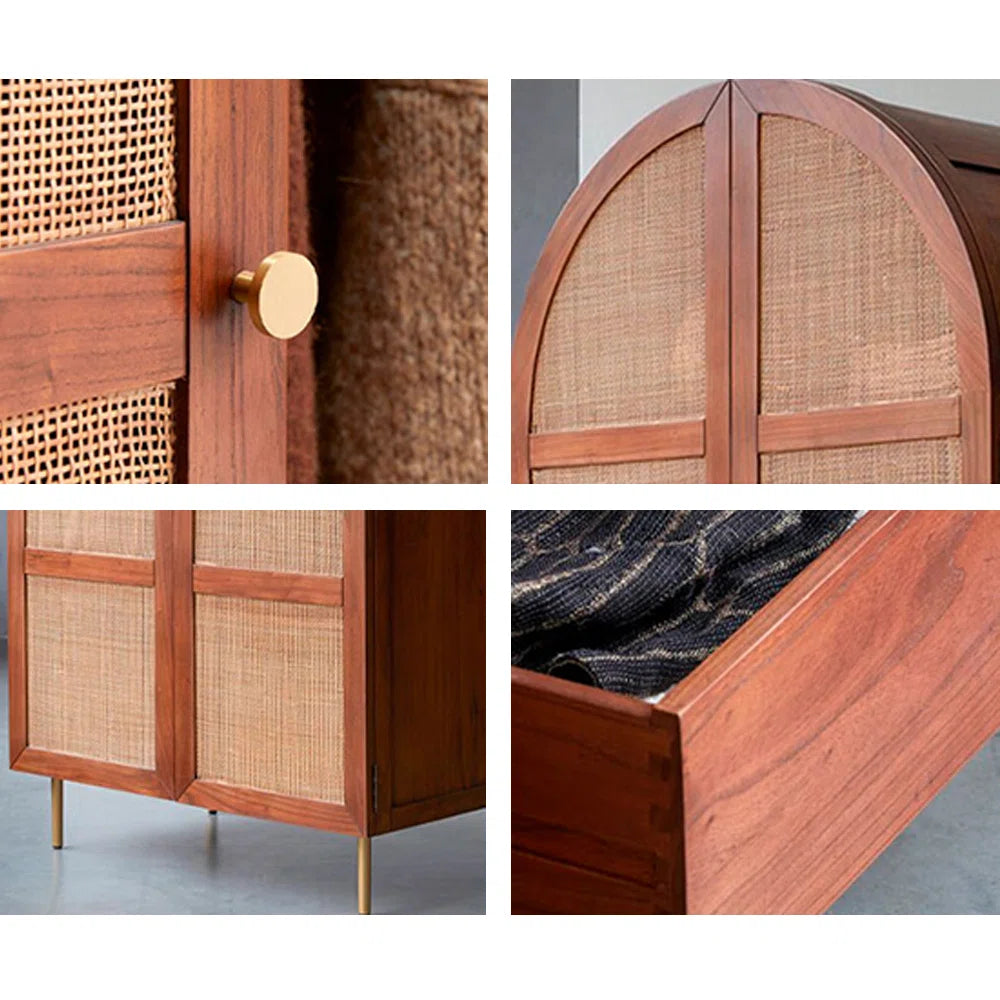 Vintage European Wardrobe – Classic Exquisite Bedroom Storage-OUCH CART | Wardrobe