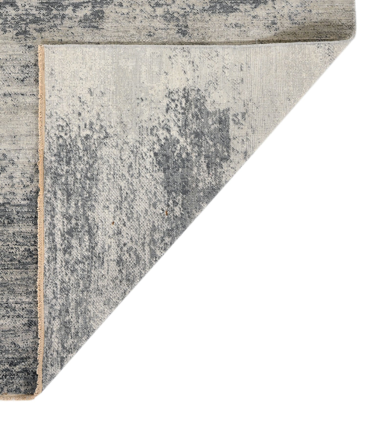 Dazzle Modern Pattern Hand Knotted Rectangle Anti-Skid Designer Carpet, Prayer Rug For Office Cabins, Small Living Spaces - 2'X3'