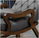 Serenity Support Wooden Rocking Chair Comfort Footrest Ouch Cart
