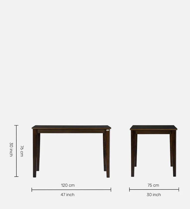 4 Seater Dining Set in Brown Colour - Ouch Cart