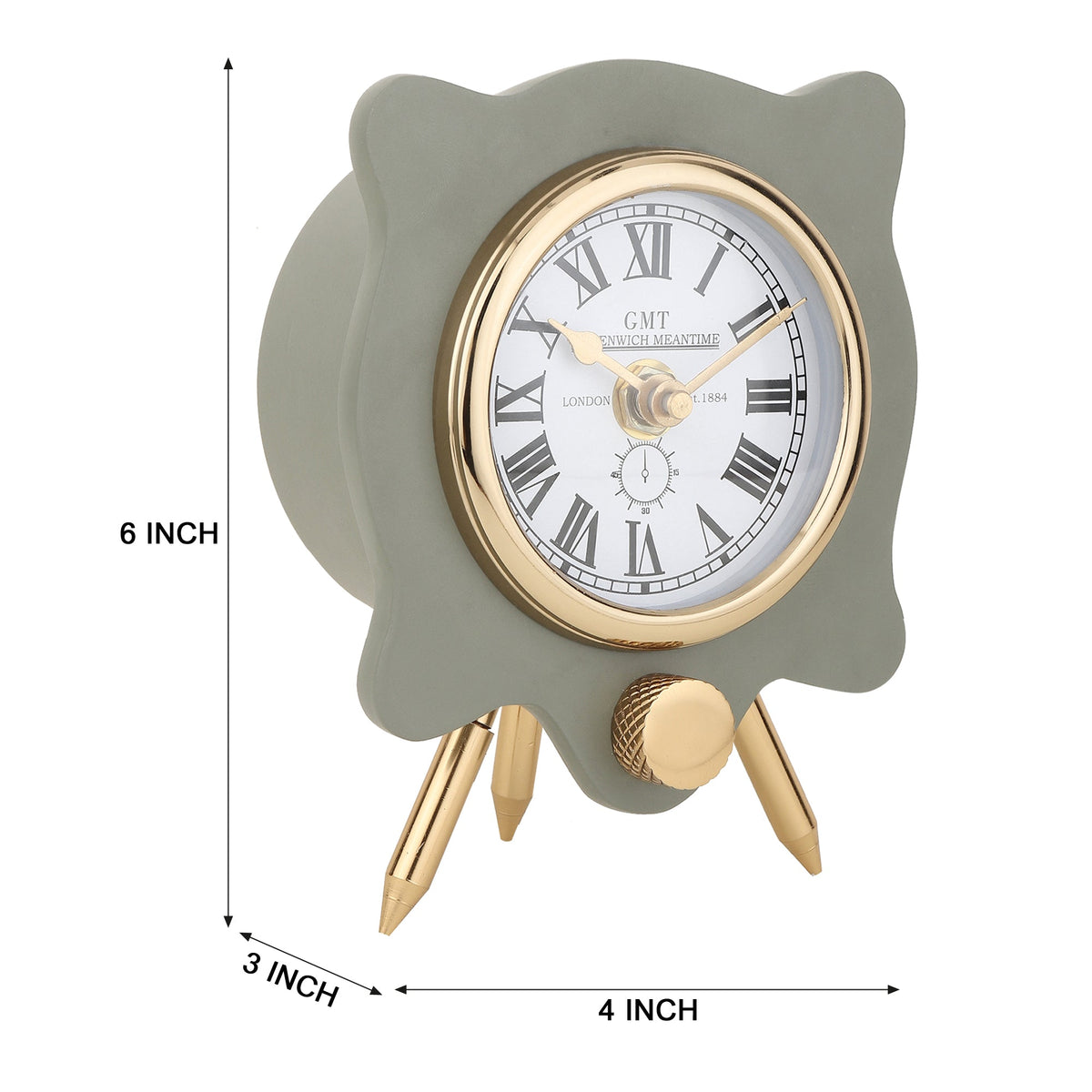 Pixel Pulse Table Clock Gold M.M.I. OVERSEAS