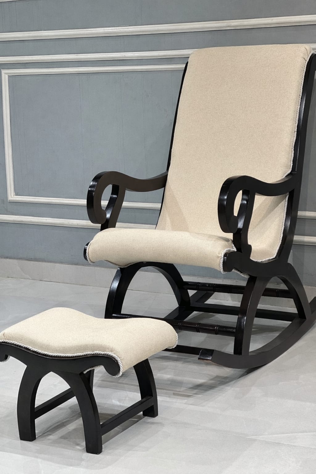 Fritto Rocking Chair in Walnut Colour OUCH CART
