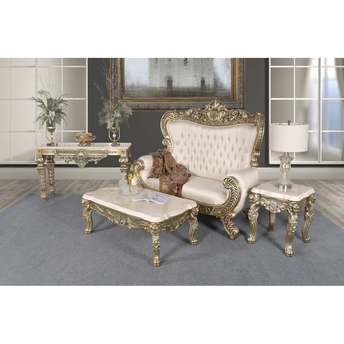 78'' Upholstered Loveseat - OUCHCART | luxury Sofa