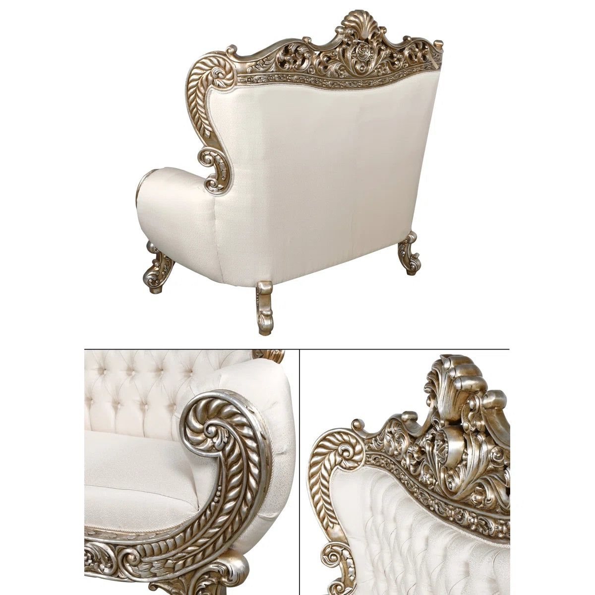 78'' Upholstered Loveseat OUCH CART