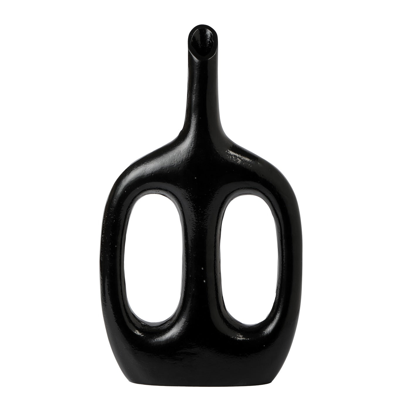 Otilia Grey Black Vase M.M.I. OVERSEAS