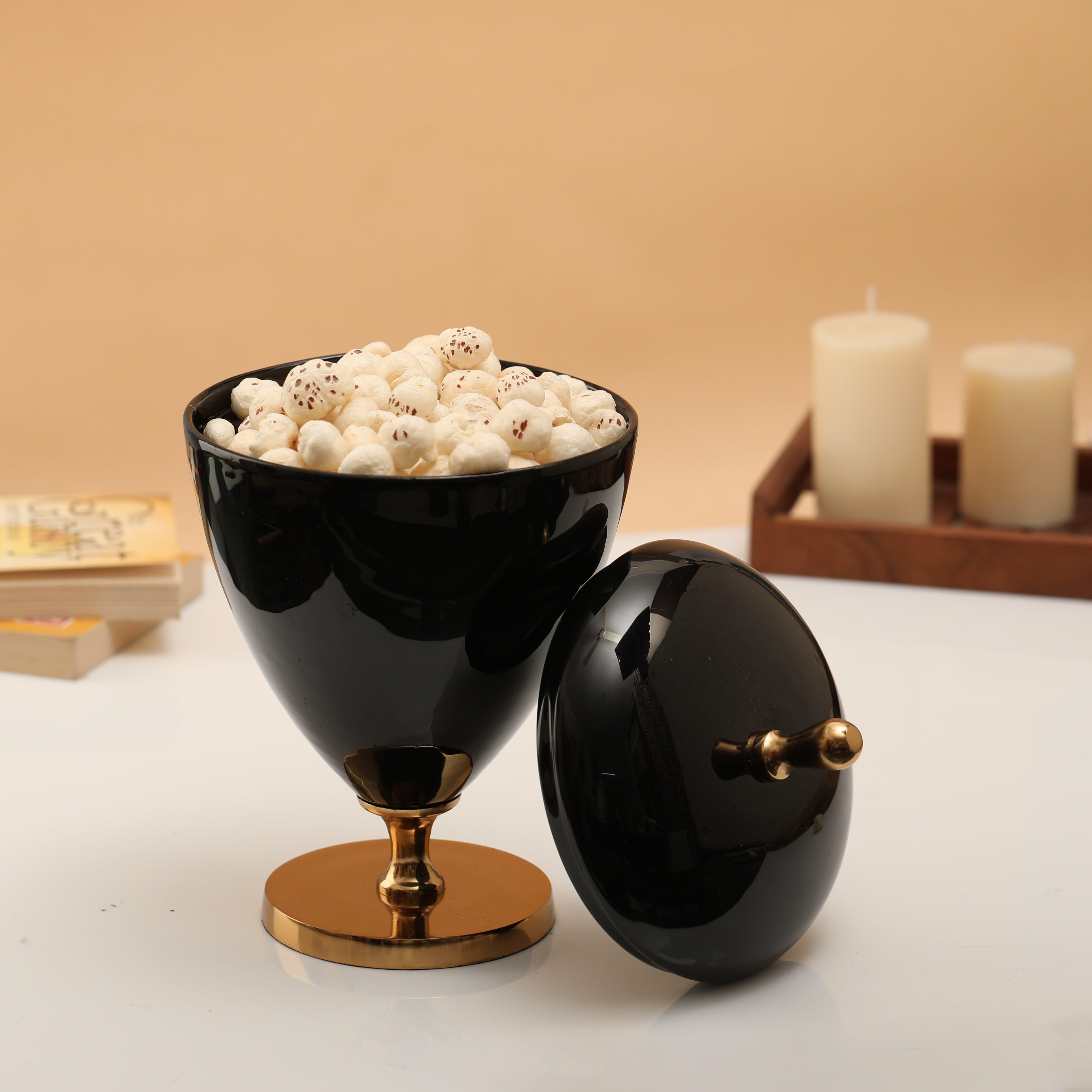 Versa Enamel Box Black - Ouch Cart