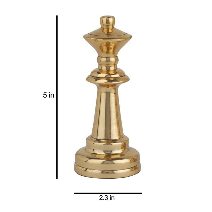 chess queen gold small - Ouch Cart
