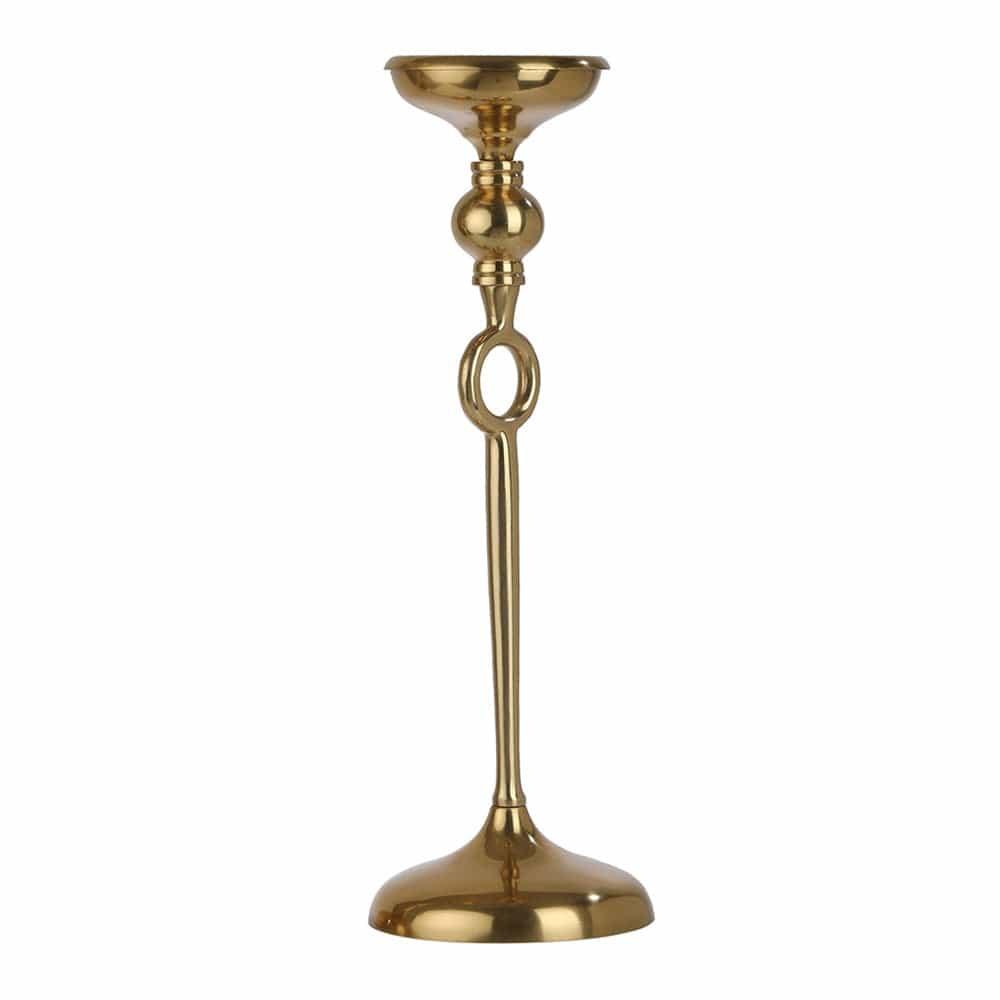 Ajna Small Gold Pillar Holder - Ouch Cart