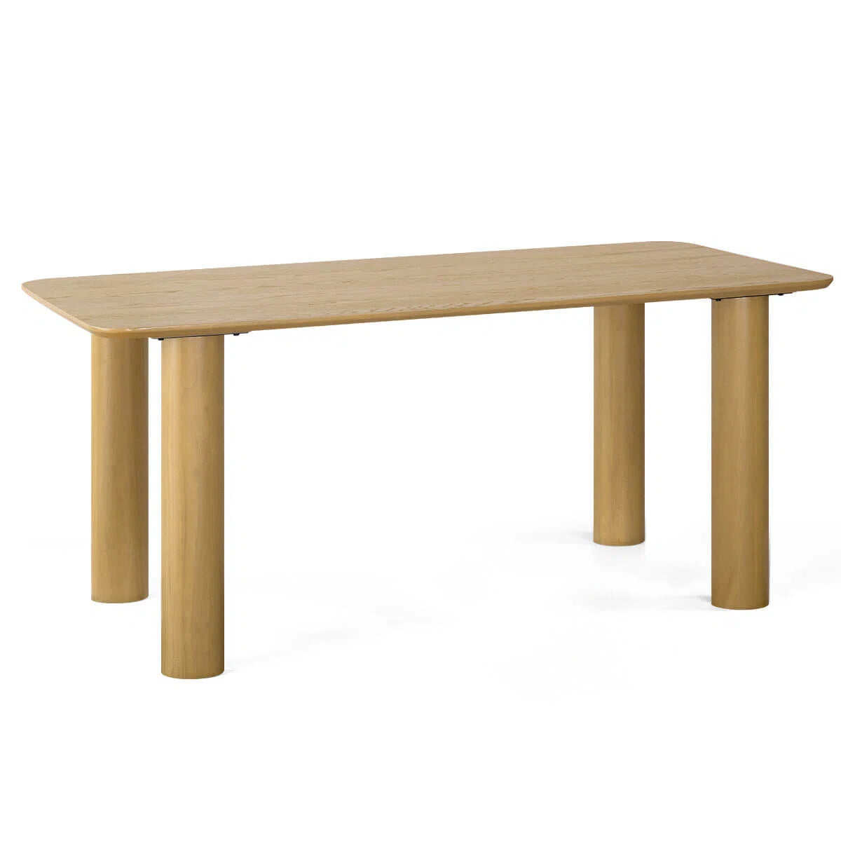 7 - Piece Solid Wood Dining Set OUCH CART