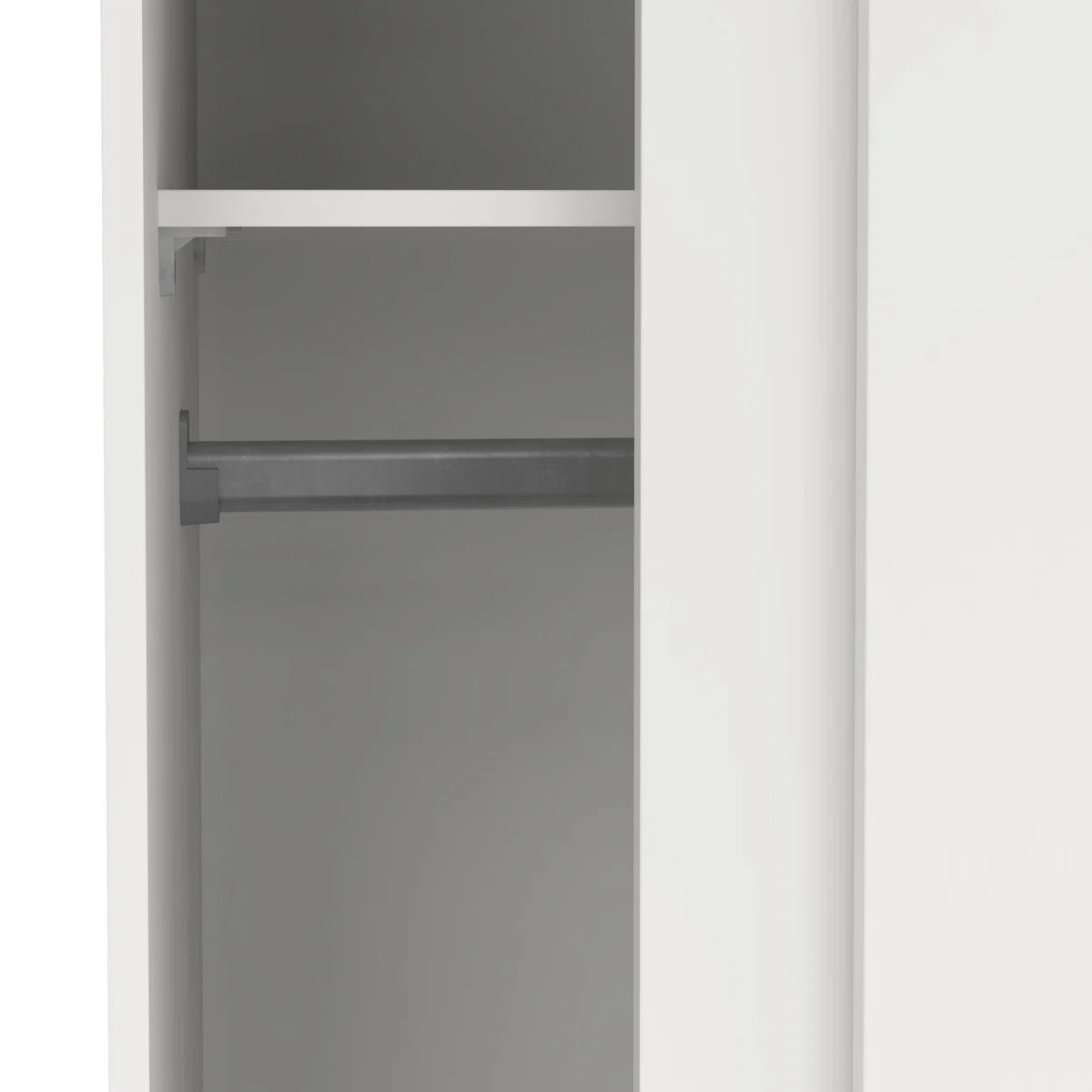 Chandria Bedroom Armoire – Space-Saving Wardrobe Closet with Ample Storage OUCH CART