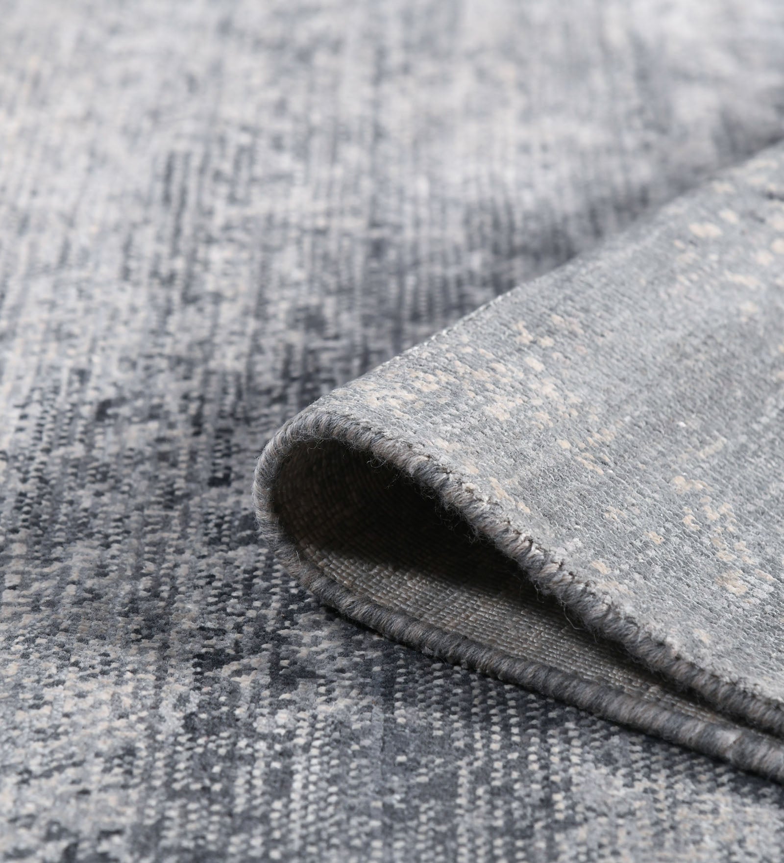 Dazzle Modern Pattern Hand Knotted Rectangle Anti-Skid Designer Carpet, Prayer Rug For Office Cabins, Small Living Spaces - 4'x6'