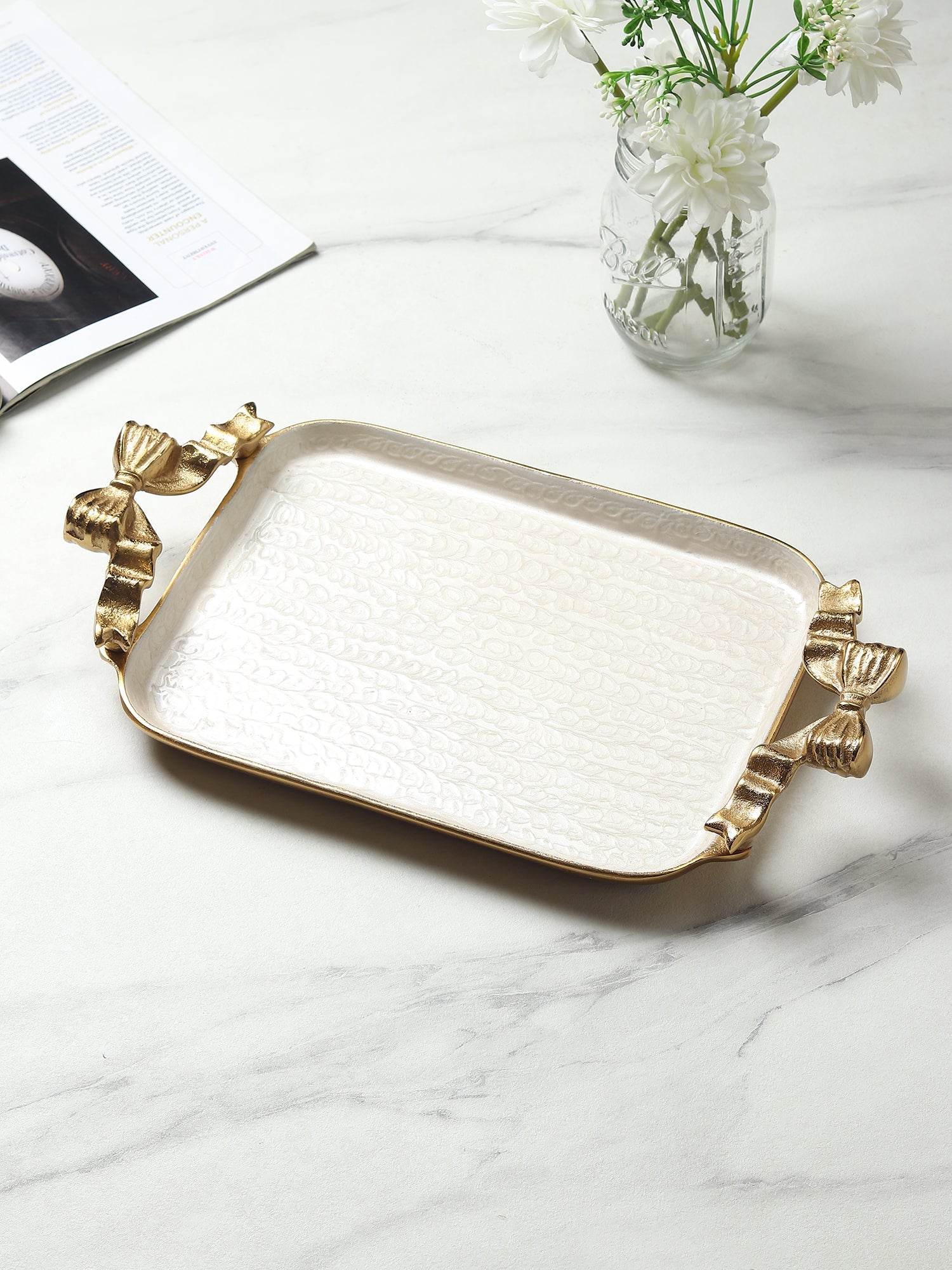 Avelion Ivory Pearl Large Tray M.M.I. OVERSEAS