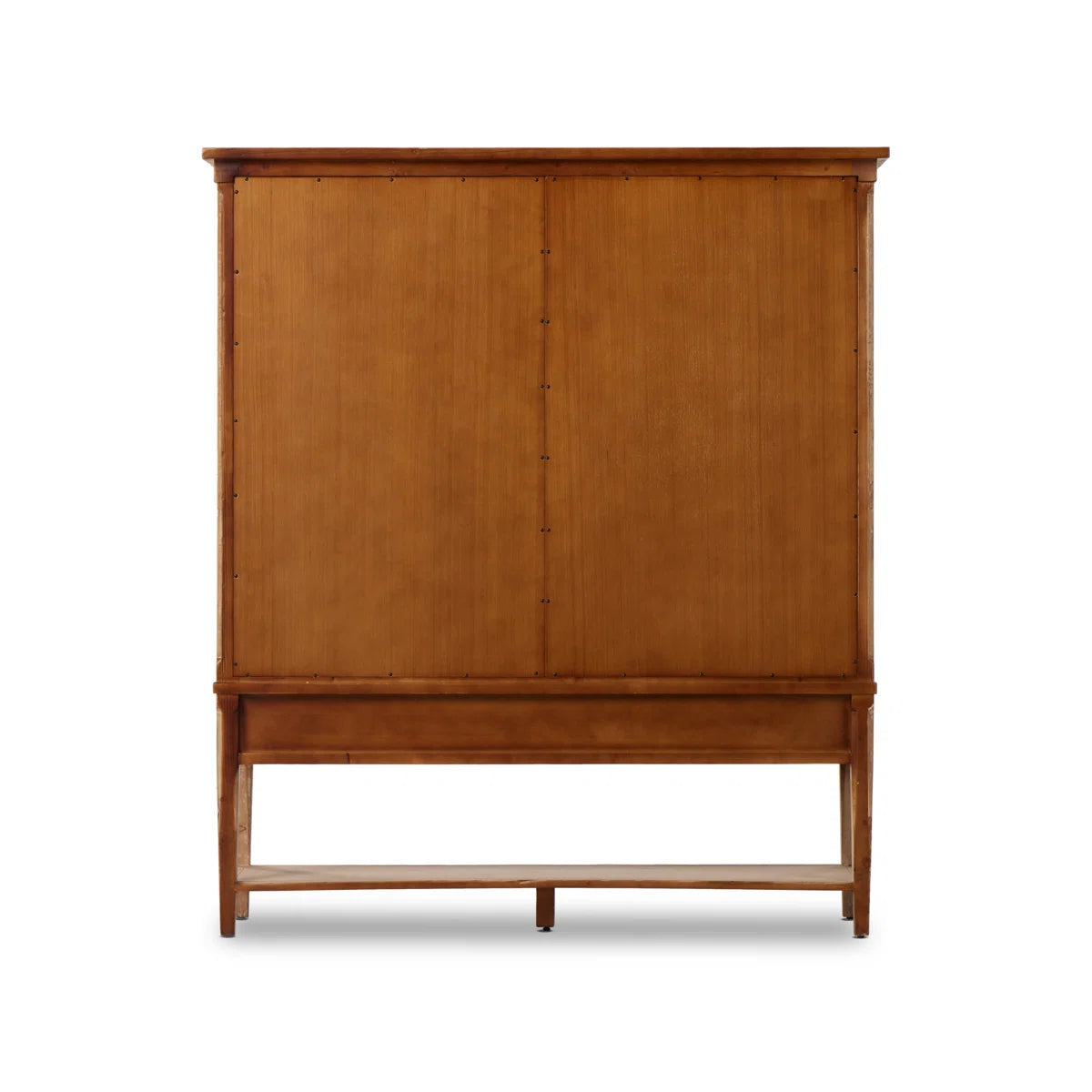Annabel 4-Door Solid Wood Wardrobe Armoire Minimalist Stylish Storage OUCH CART