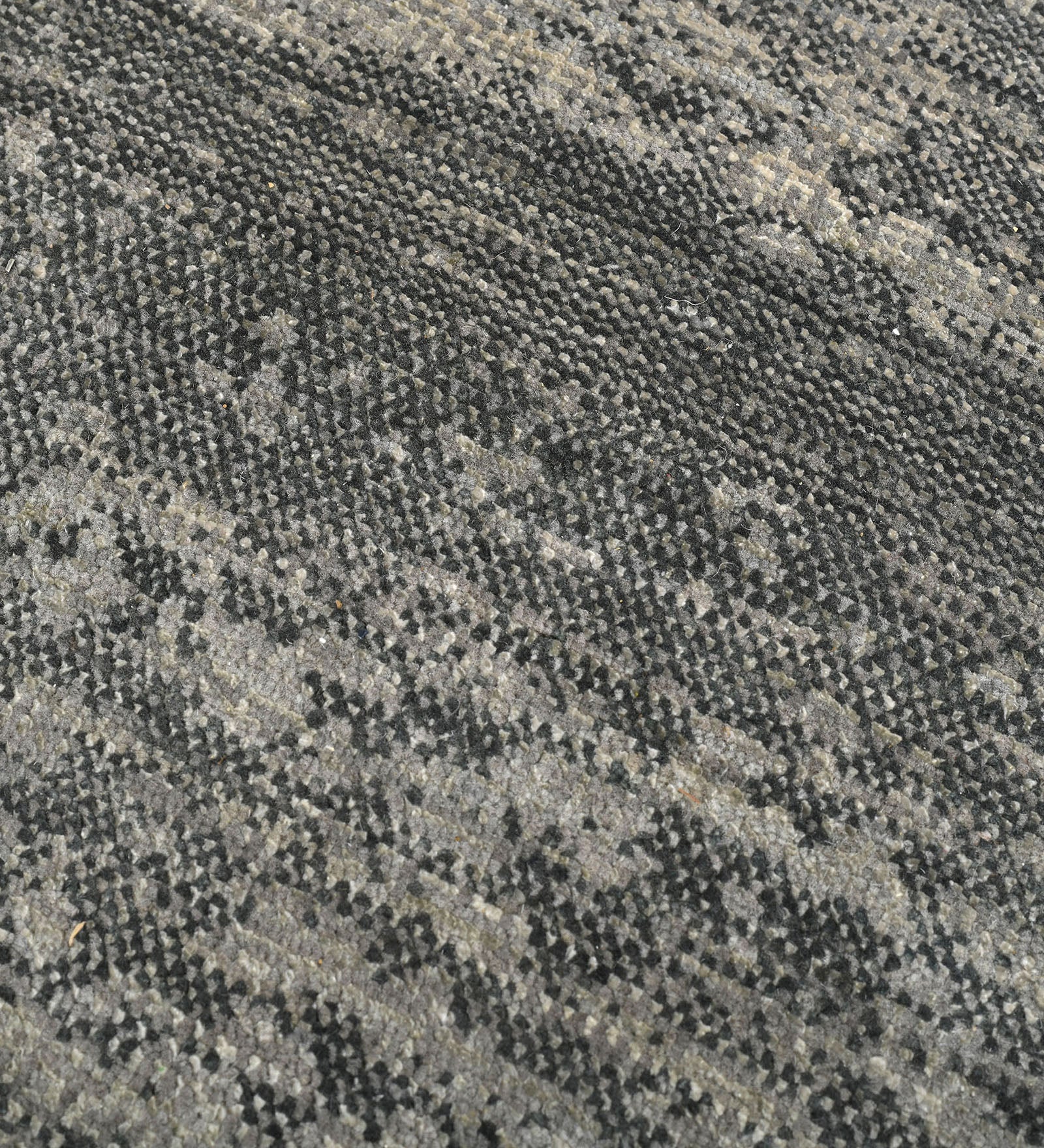 Dazzle Modern Pattern Hand Knotted Rectangle Anti-Skid Designer Carpet, Prayer Rug For Office Cabins, Small Living Spaces - 2'X3'