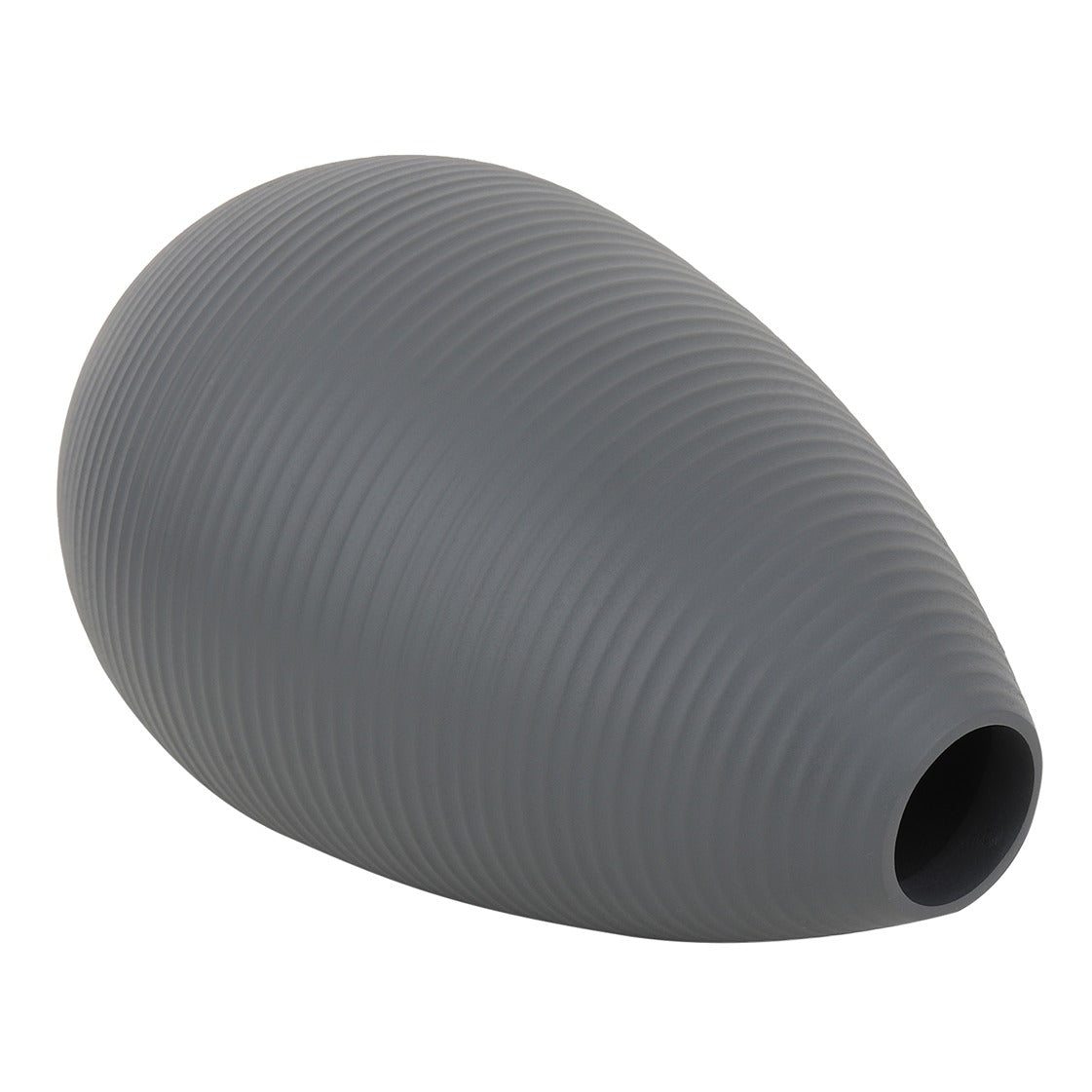 Klova Graphite Large Vase - OUCHCART