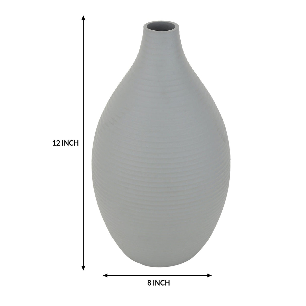 Vesera Pistachio Enamel Vase M.M.I. OVERSEAS
