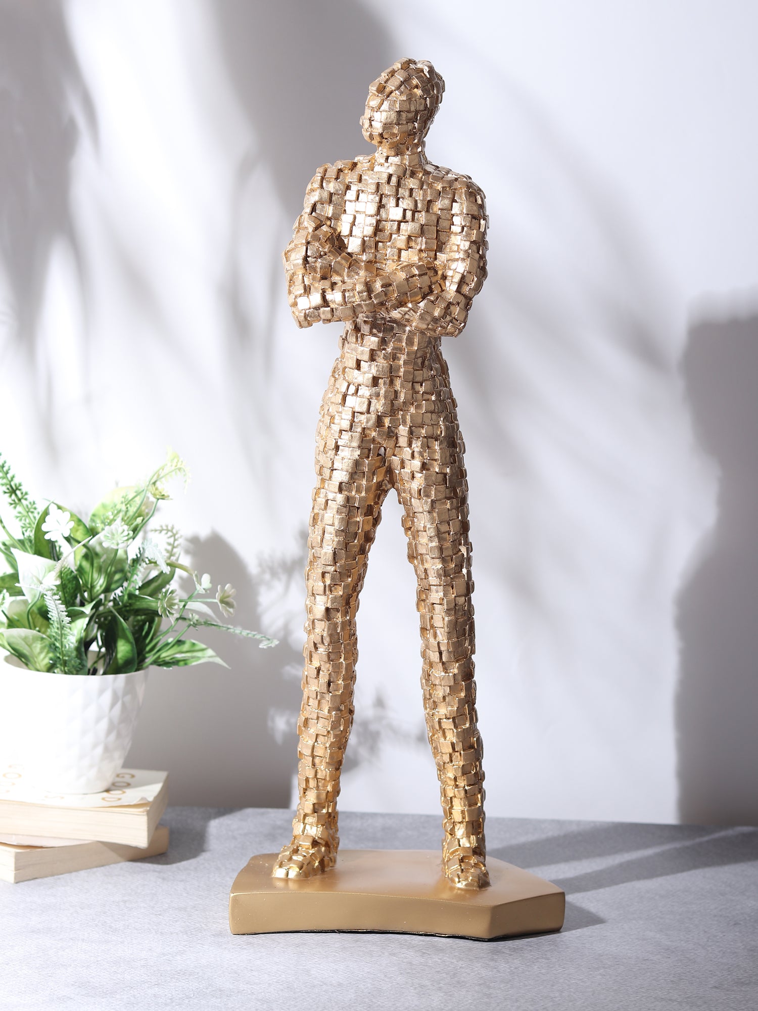 The Proud Thinker in Gold M.M.I. OVERSEAS
