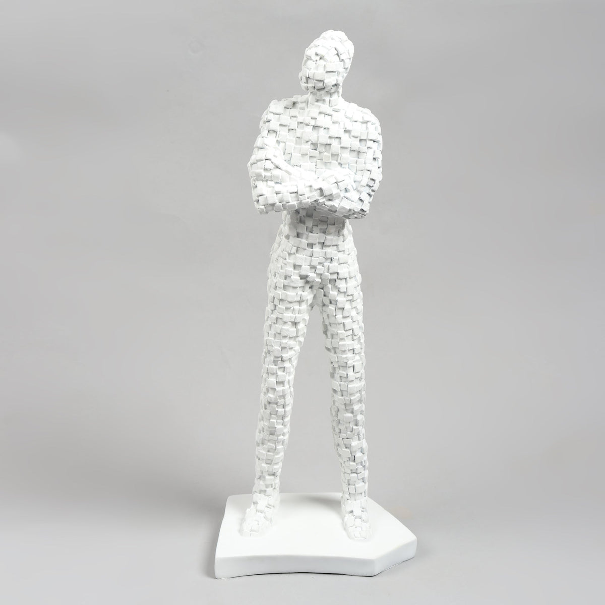 The Proud Thinker in White M.M.I. OVERSEAS