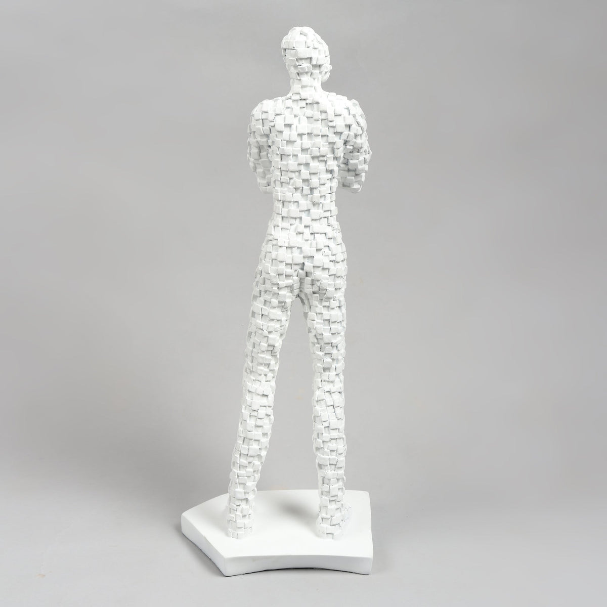 The Proud Thinker in White M.M.I. OVERSEAS