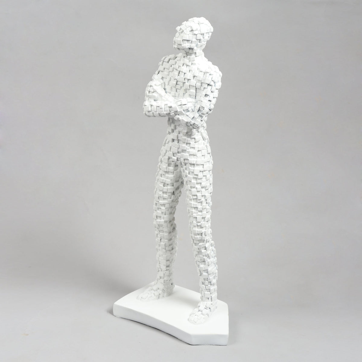 The Proud Thinker in White M.M.I. OVERSEAS