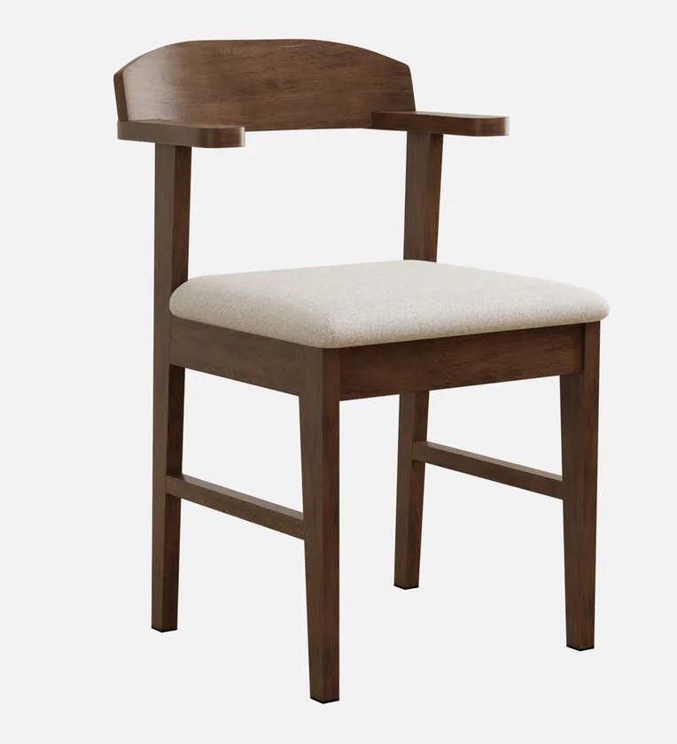 Solid Wood 4 Seater Dining Set In Marble Finish - Ouch Cart