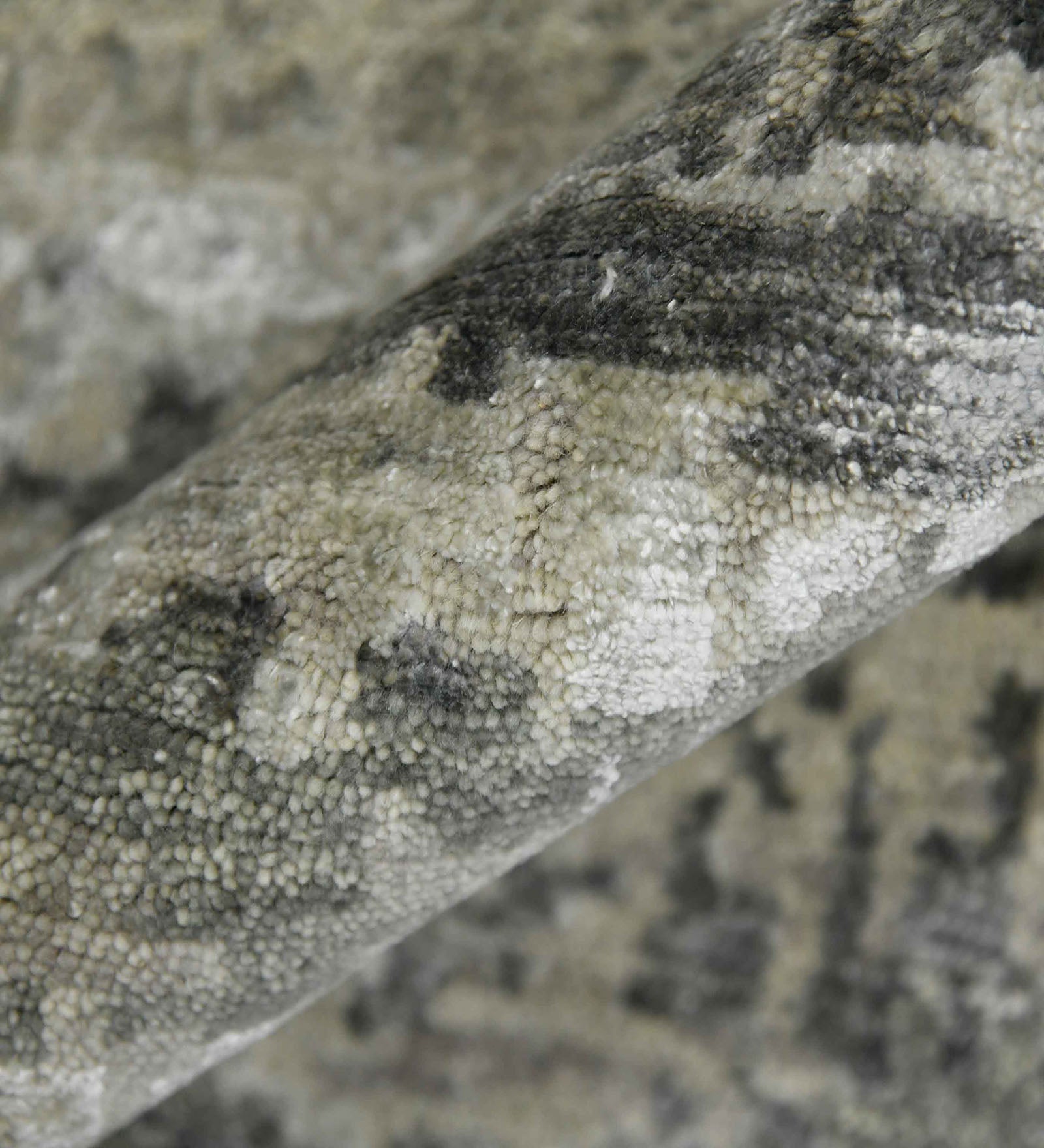 Synergy Modern Pattern Hand Knotted Rectangle Anti-Skid Designer Carpet, Area Rug For Bed Room, Living Room - 8'X10'