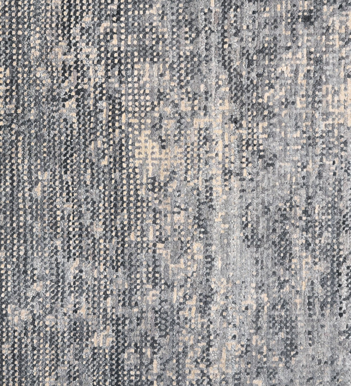 Dazzle Modern Pattern Hand Knotted Rectangle Anti-Skid Designer Carpet, Prayer Rug For Office Cabins, Small Living Spaces - 4'x6' Saraswati Global