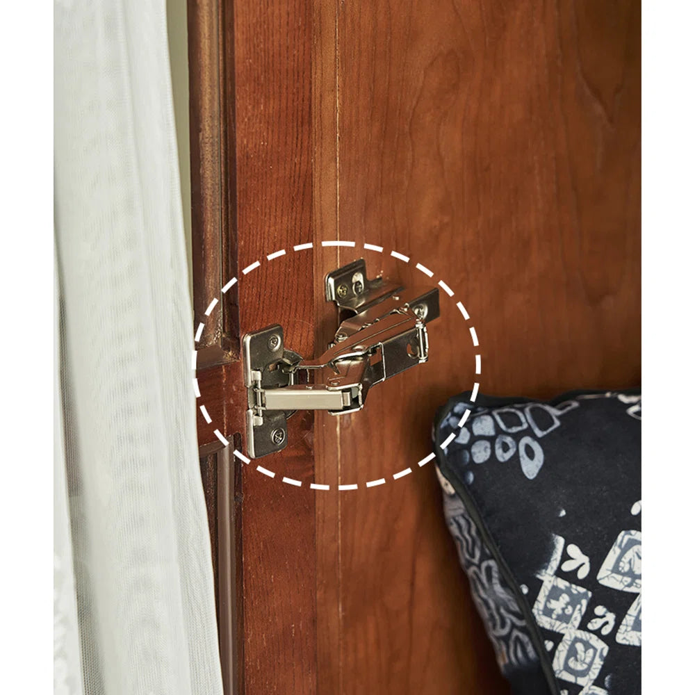 Retro French Style Wardrobe – Minimalist Elegant Bedroom Armoire-OUCH CART | Wardrobe