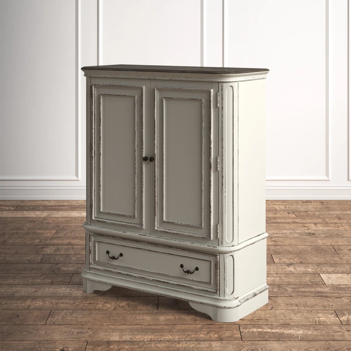 Colchester Armoire Modern Bedroom Wardrobe Storage Cabinet OUCH CART