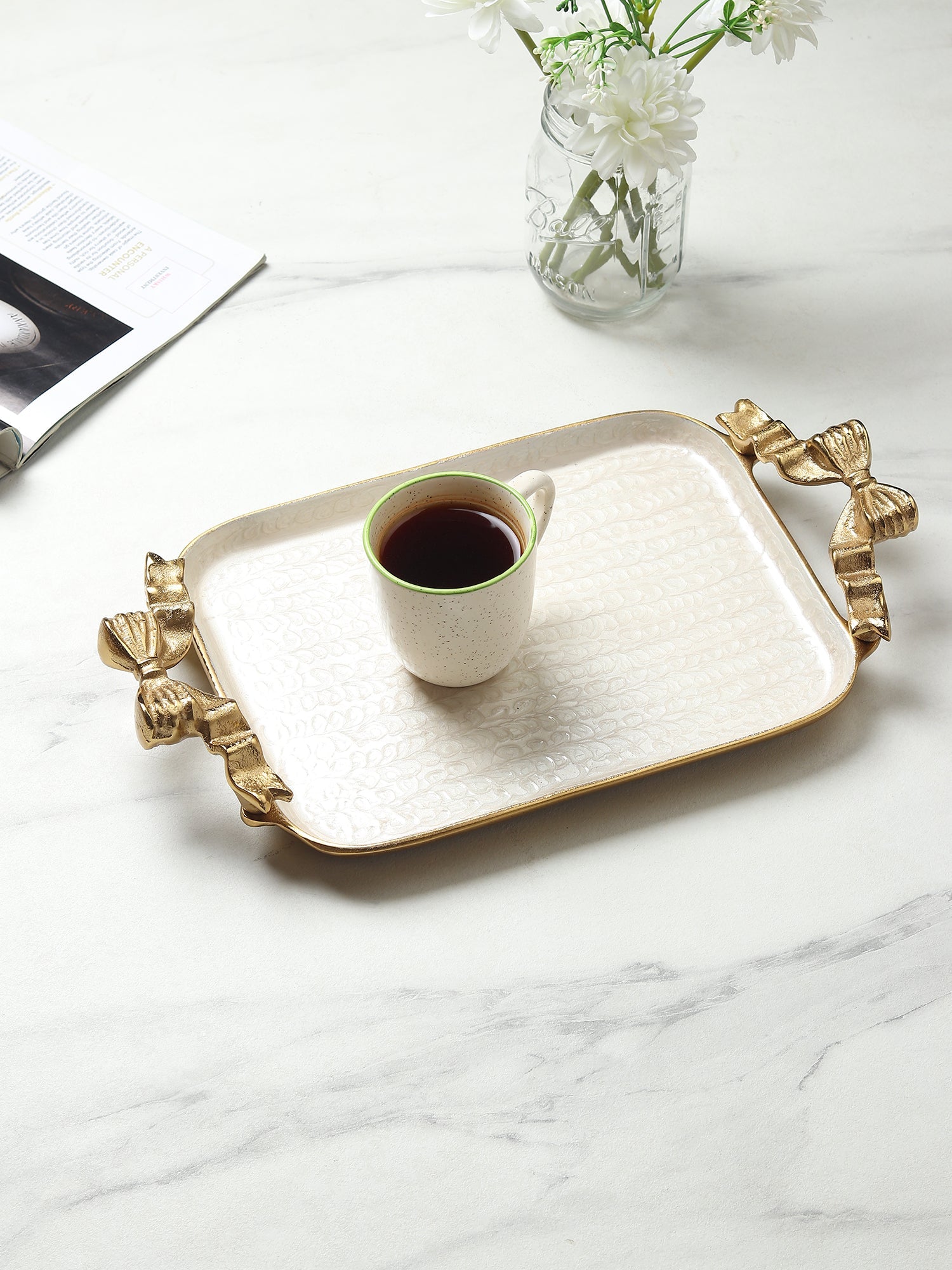 Avelion Ivory Pearl Large Tray M.M.I. OVERSEAS