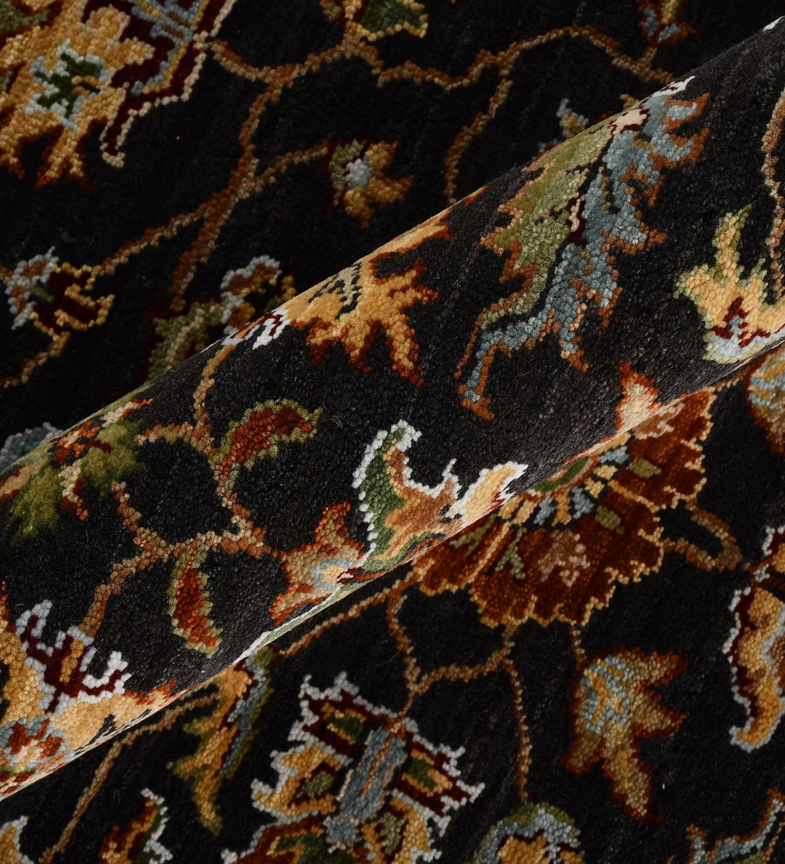 Creneau Traditional Pattern Hand Knotted Rectangle Anti-Skid Designer Carpet, Prayer Rug For Office Cabins, Small Living Spaces - 4'x6'