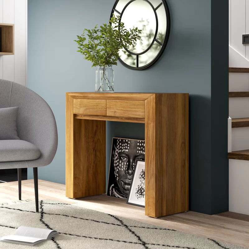 "Sage Console Table: Modern Charm with Subtle Elegance" Ouch Cart