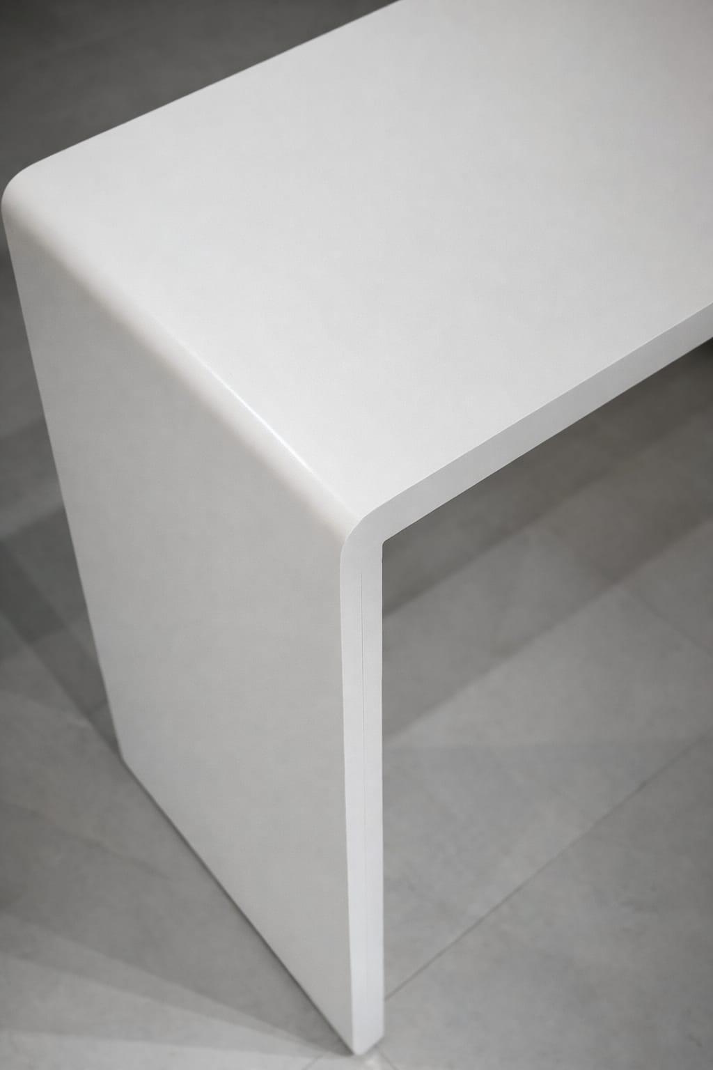 Aoi White L-Shape Executive Desk Large Home Office Desk Storage Drawers & Cabinet Left Hand OUCH CART
