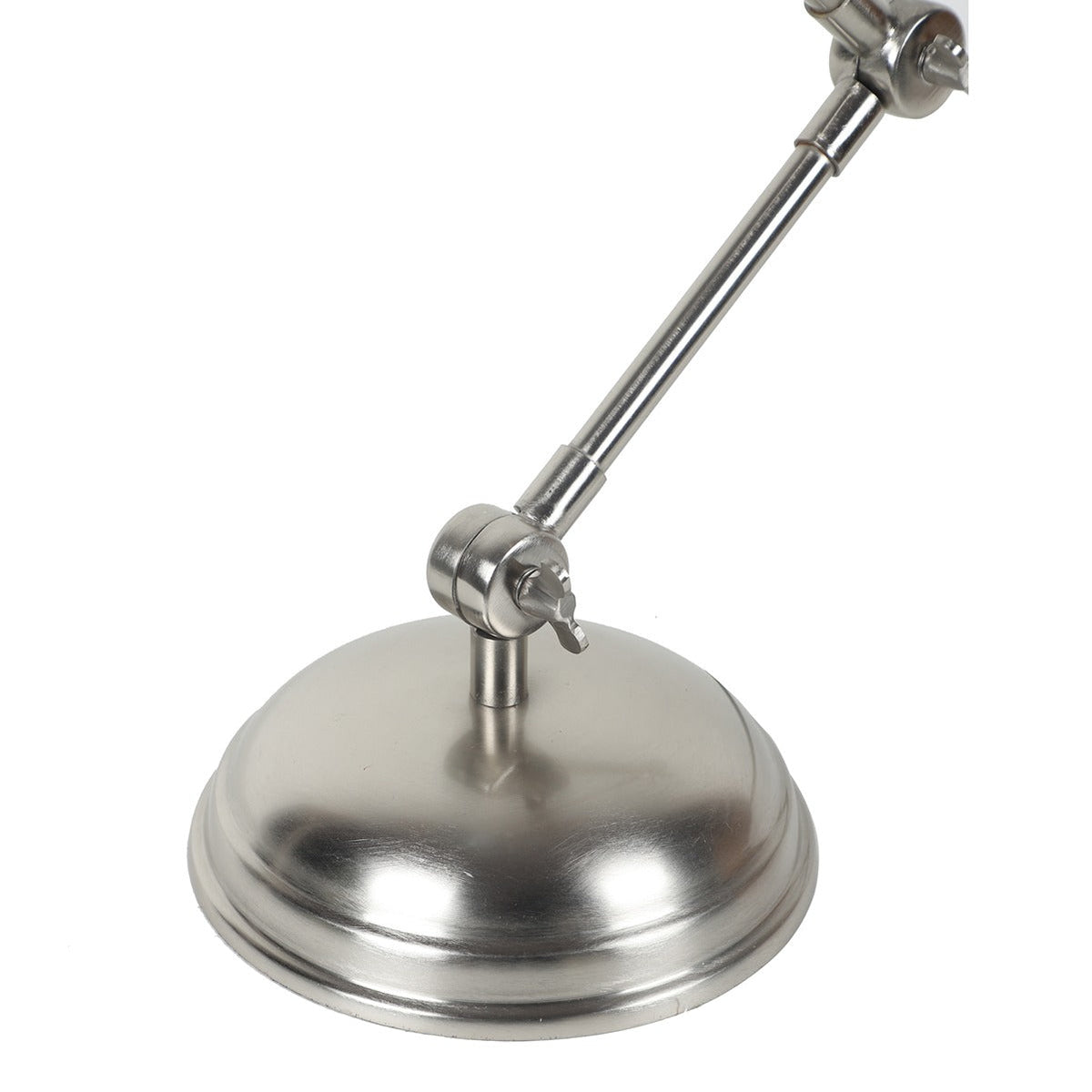 "Fergal Poulsen" Triple Adjustable lamp In Matt Pewter silver finish M.M.I. OVERSEAS