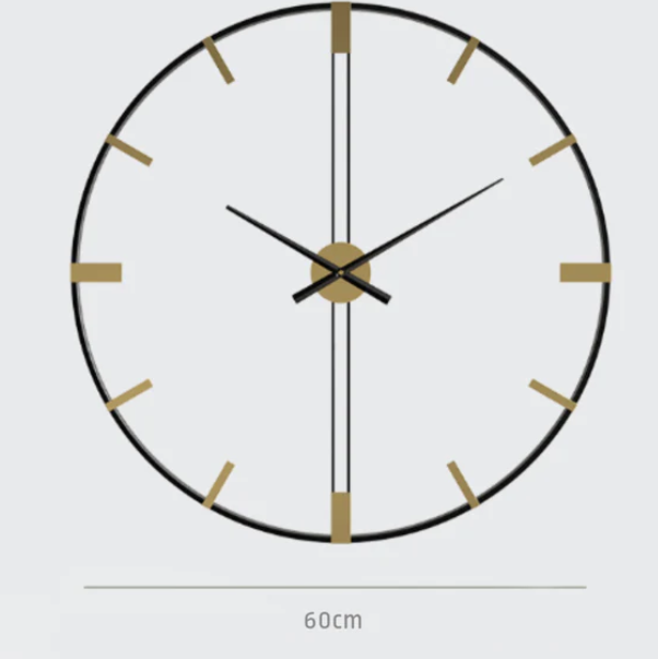 Simple Strip Wall Clock N.R.HOMESDECOR