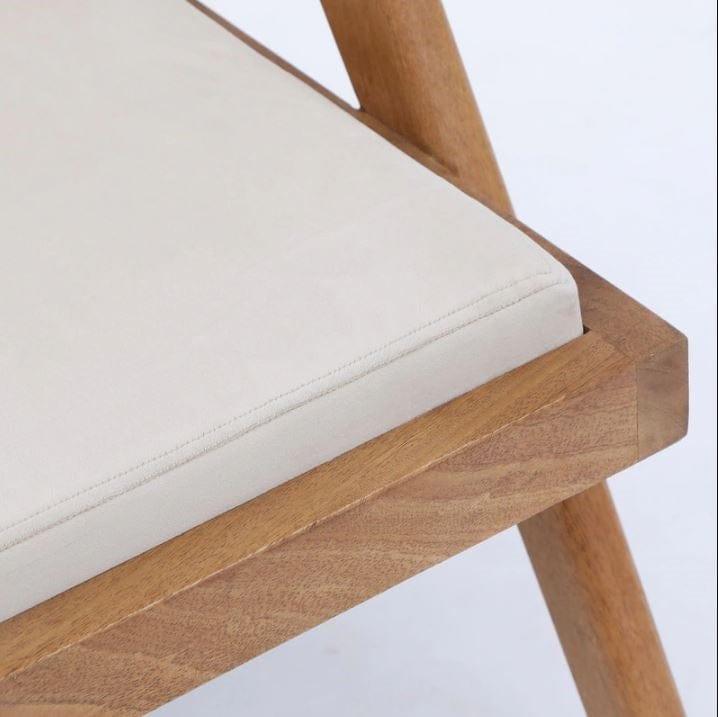 Cane Mango Wood Chair In Brown colour - Ouch Cart | Armchair | Wingchair